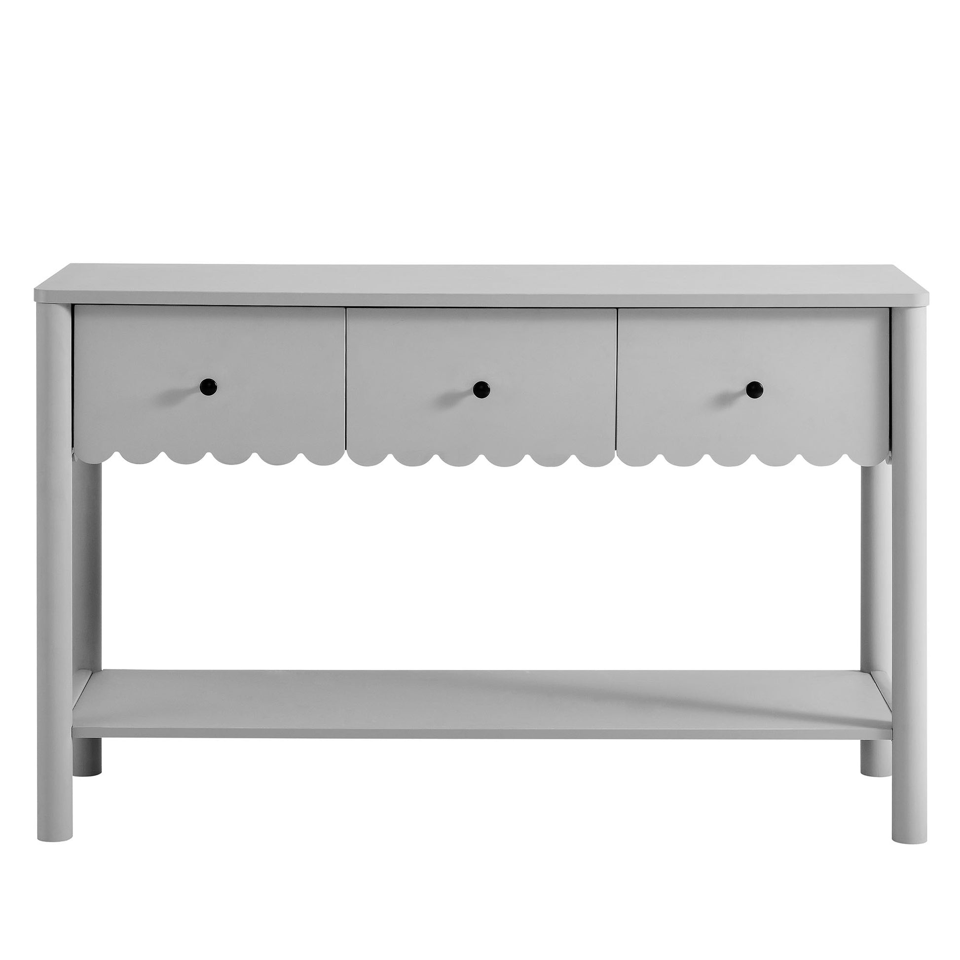Emmeline 3-Drawer Scalloped Console Table by Modway - Best Buy Furniture