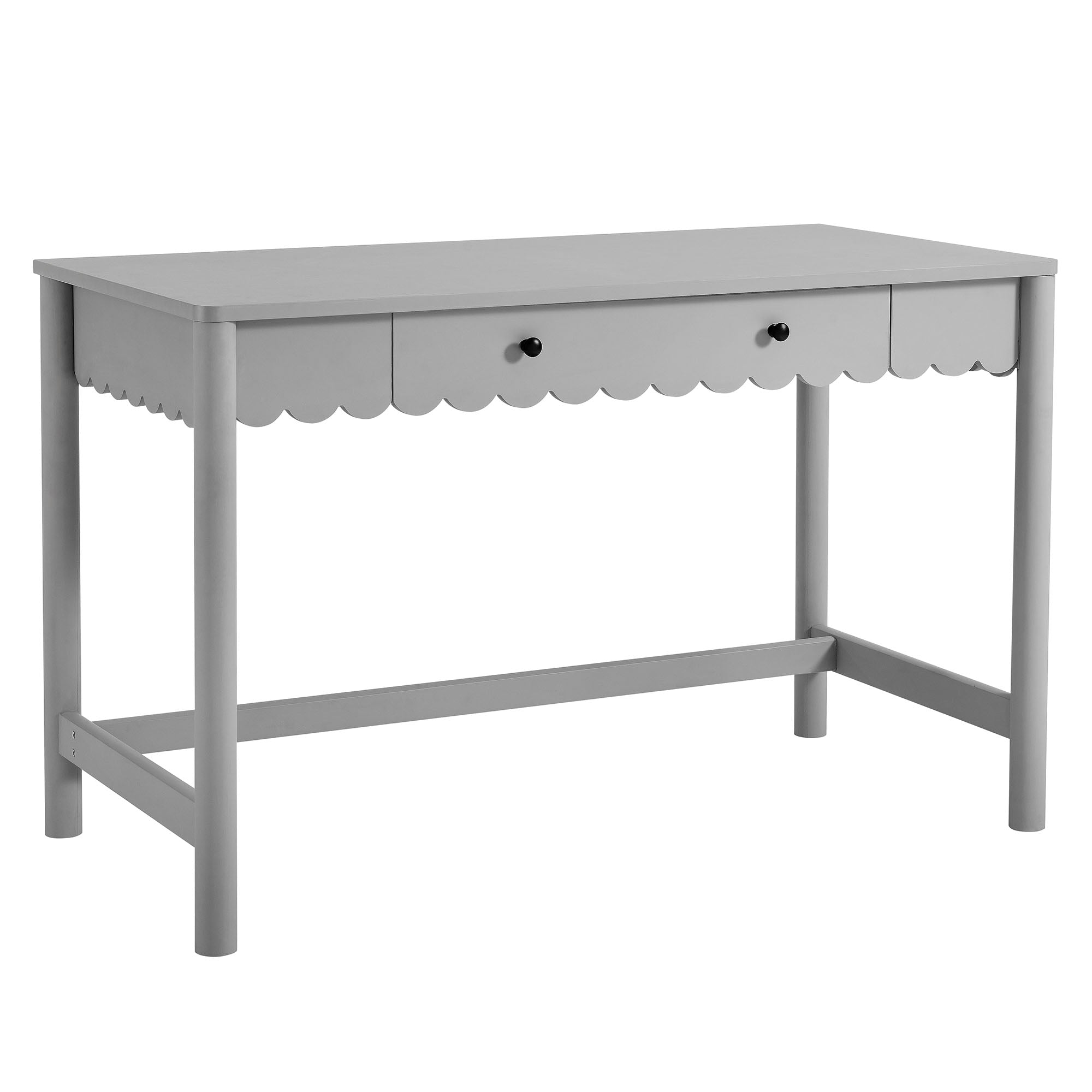 Emmeline 1-Drawer Scallop Writing Desk by Modway - Best Buy Furniture
