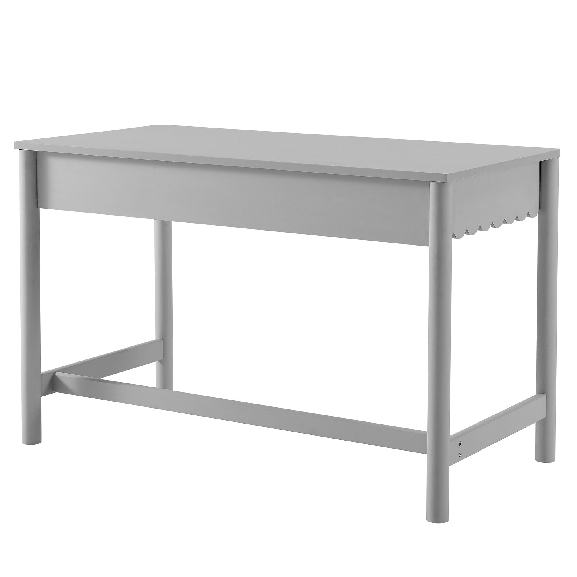 Emmeline 1-Drawer Scallop Writing Desk by Modway - Best Buy Furniture