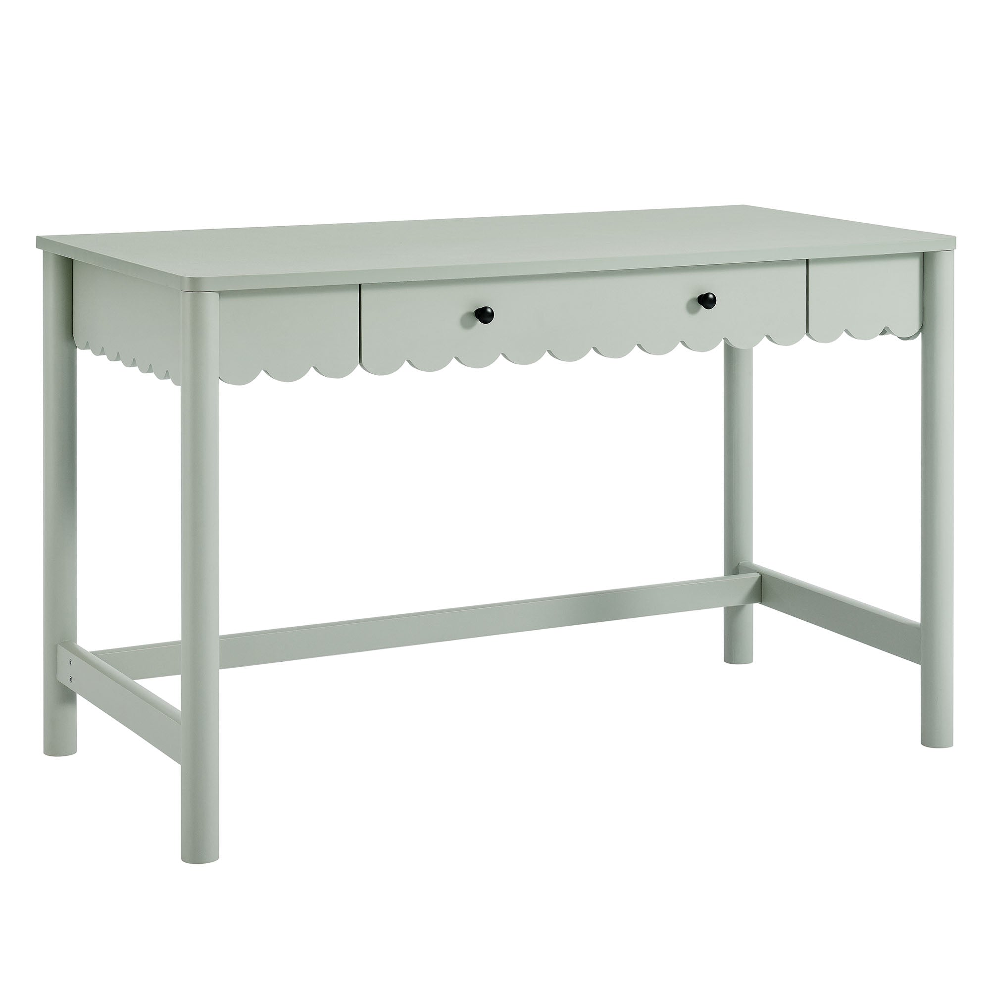 Emmeline 1-Drawer Scallop Writing Desk by Modway - Best Buy Furniture