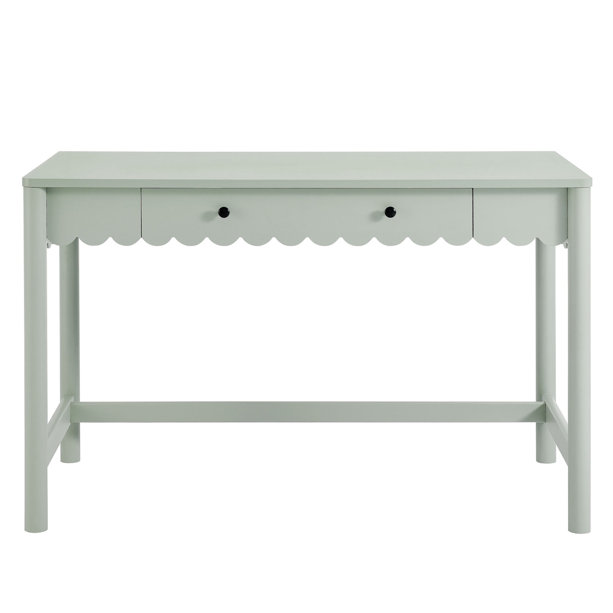 Emmeline 1-Drawer Scallop Writing Desk by Modway - Best Buy Furniture