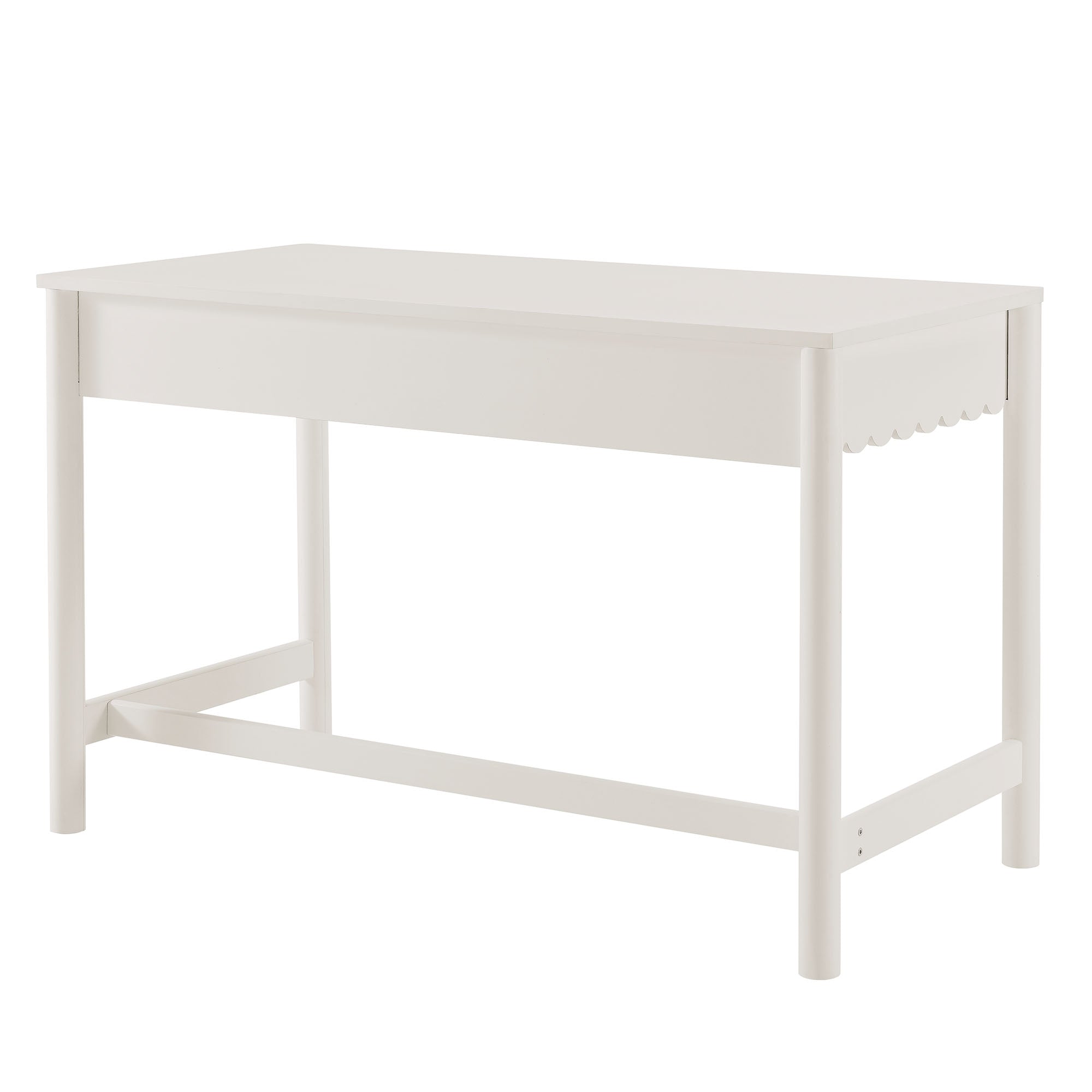 Emmeline 1-Drawer Scallop Writing Desk by Modway - Best Buy Furniture