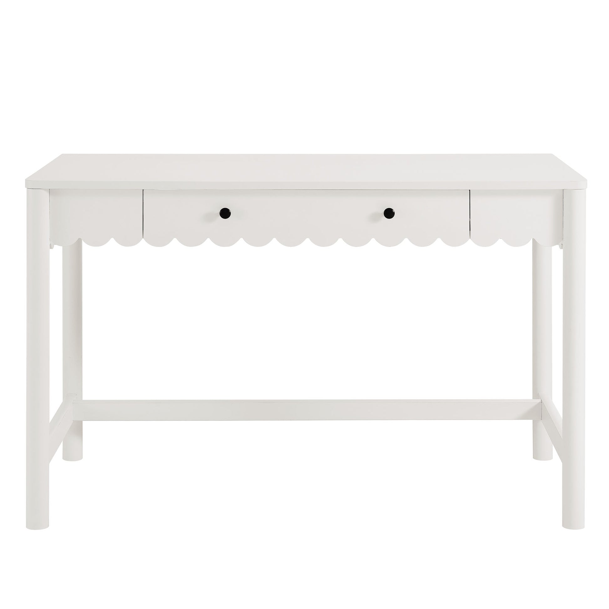 Emmeline 1-Drawer Scallop Writing Desk by Modway - Best Buy Furniture