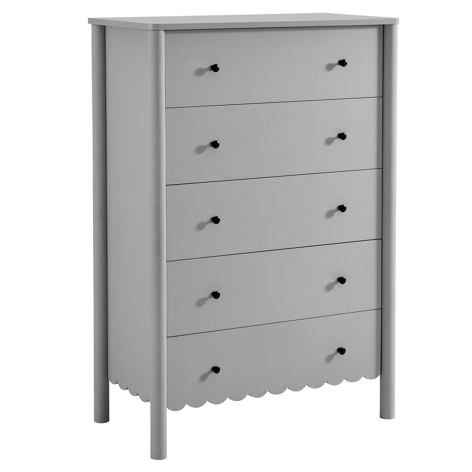 Emmeline Scalloped 5-Drawer Chest by Modway - Best Buy Furniture