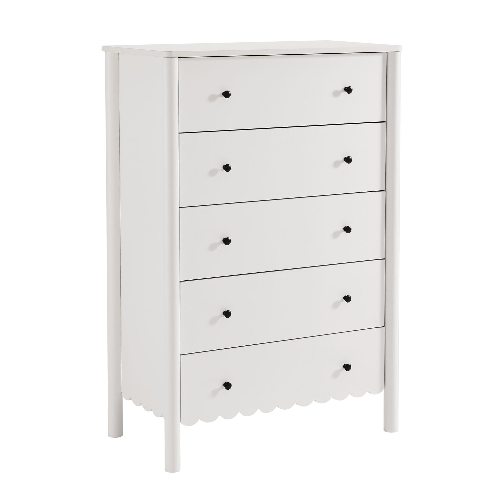 Emmeline Scalloped 5-Drawer Chest by Modway - Best Buy Furniture