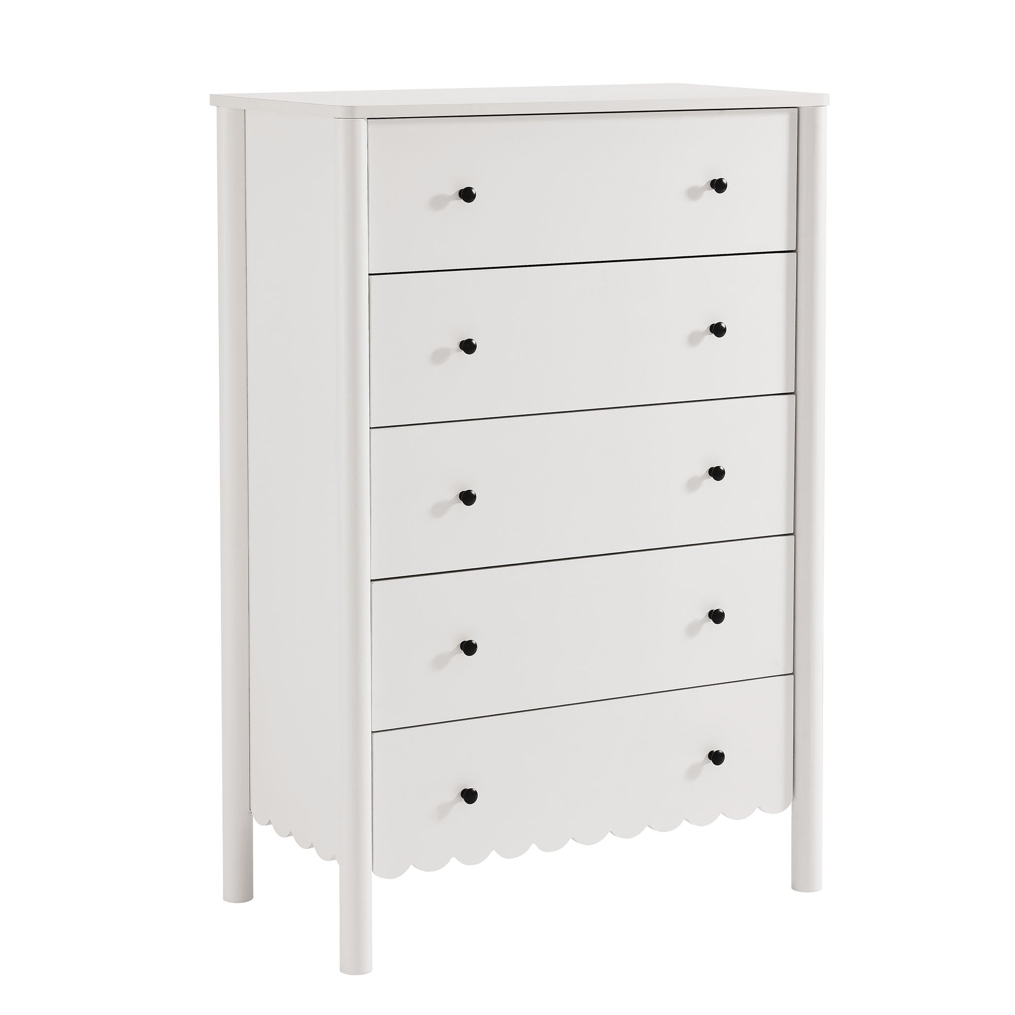 Emmeline Scalloped 5-Drawer Chest by Modway - Best Buy Furniture