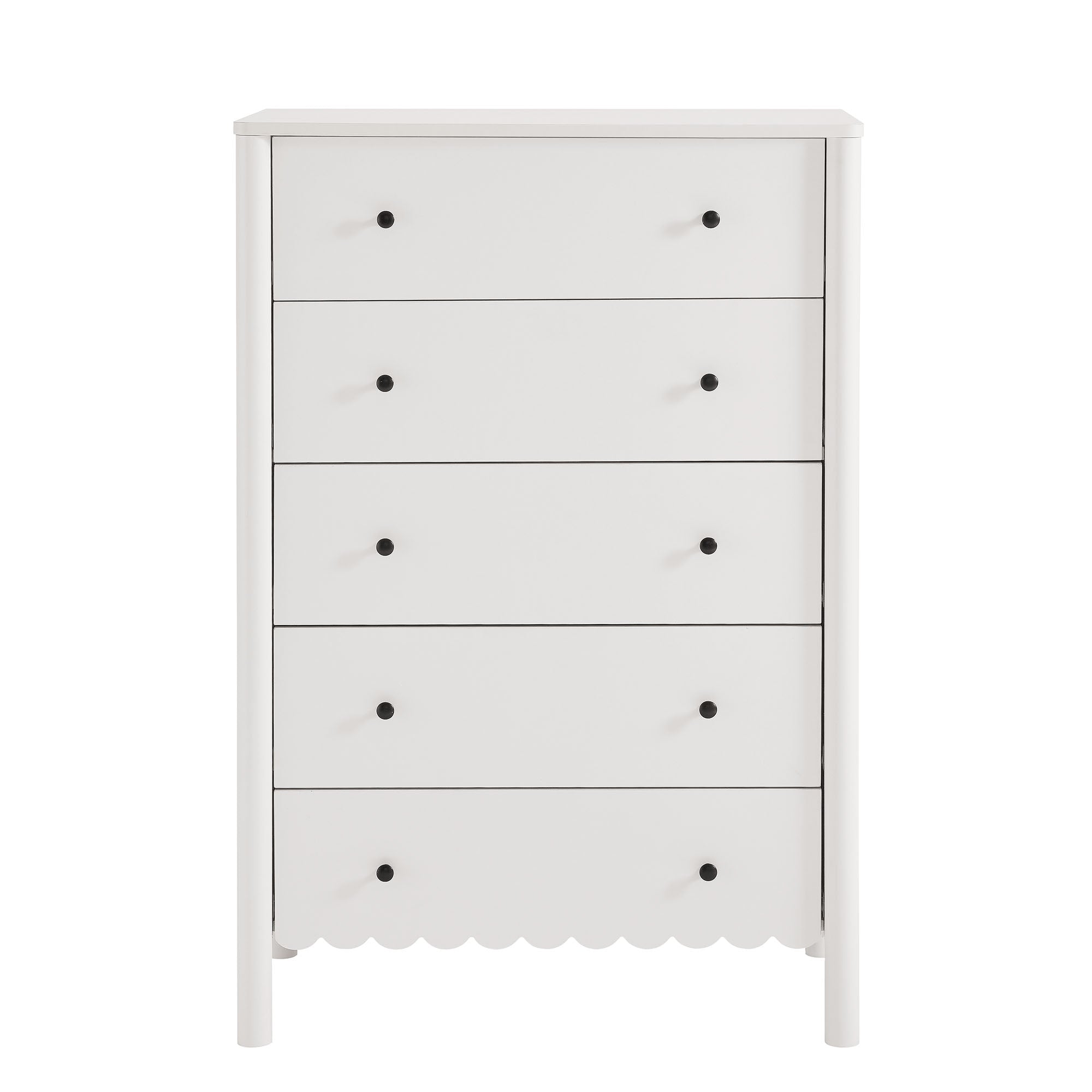 Emmeline Scalloped 5-Drawer Chest by Modway - Best Buy Furniture