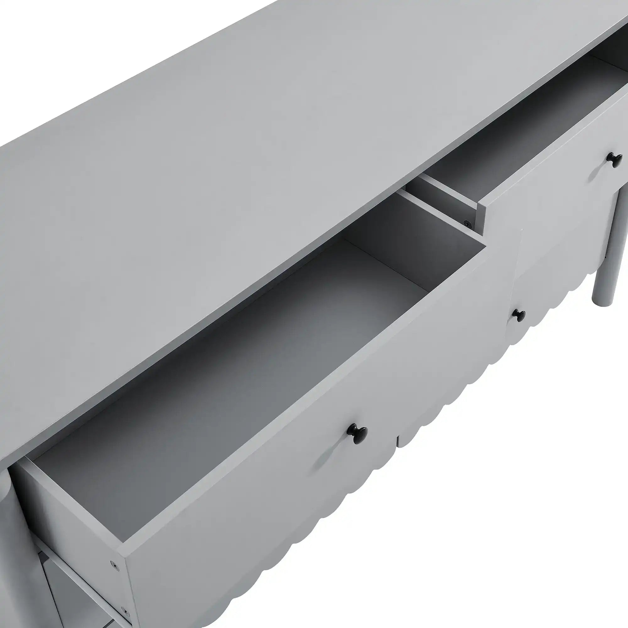 Emmeline Scalloped 6-Drawer Dresser - Best Buy Furniture