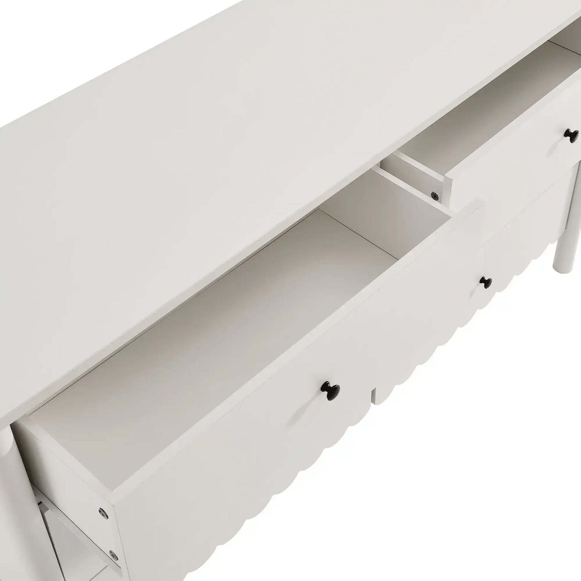 Emmeline Scalloped 6-Drawer Dresser - Best Buy Furniture