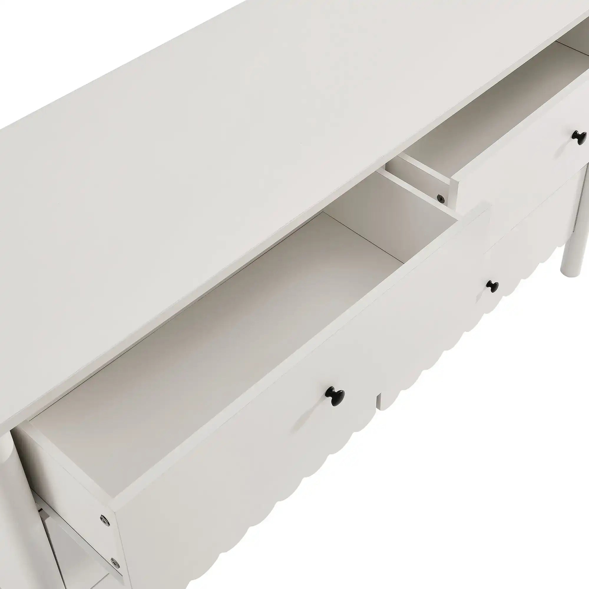 Emmeline Scalloped 6-Drawer Dresser - Best Buy Furniture