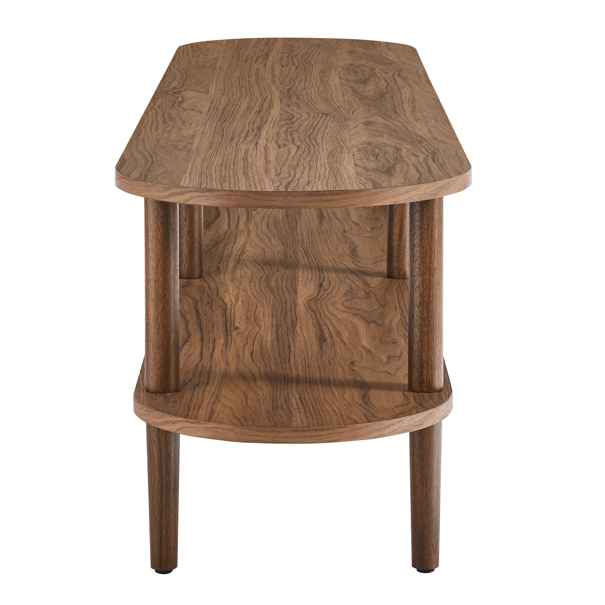Torus Oval Wood TV Stand by Modway - Best Buy Furniture