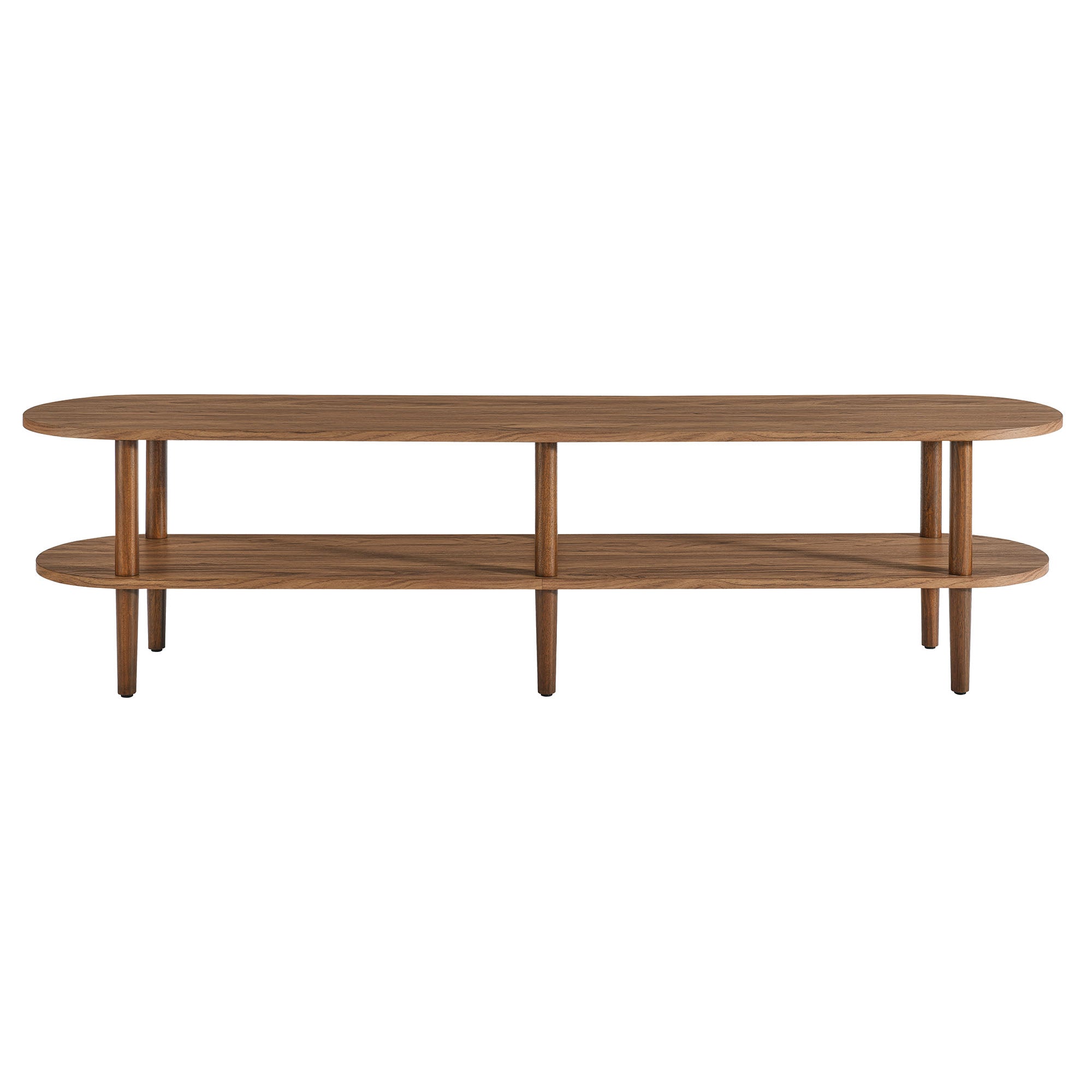 Torus Oval Wood TV Stand by Modway - Best Buy Furniture