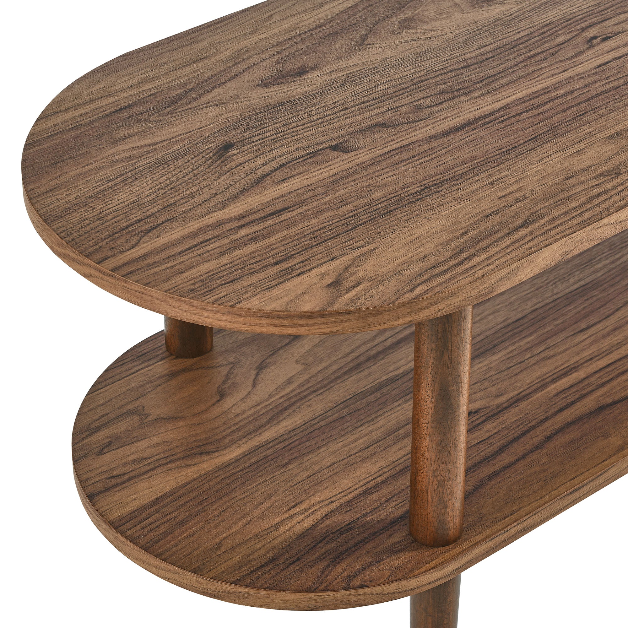 Torus Oval Wood TV Stand by Modway - Best Buy Furniture