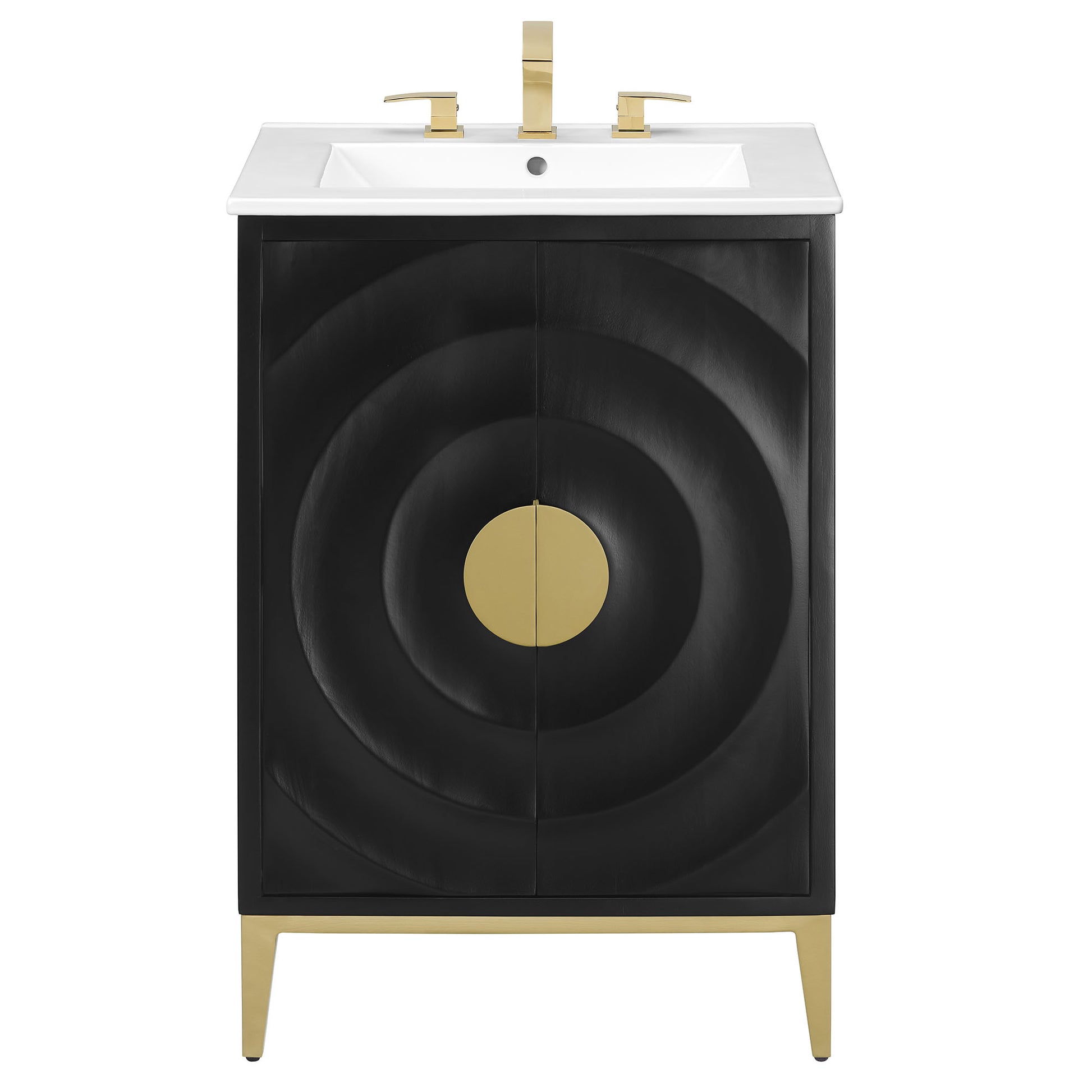 Beau 24" Wood Bathroom Vanity with Basin by Modway - Best Buy Furniture