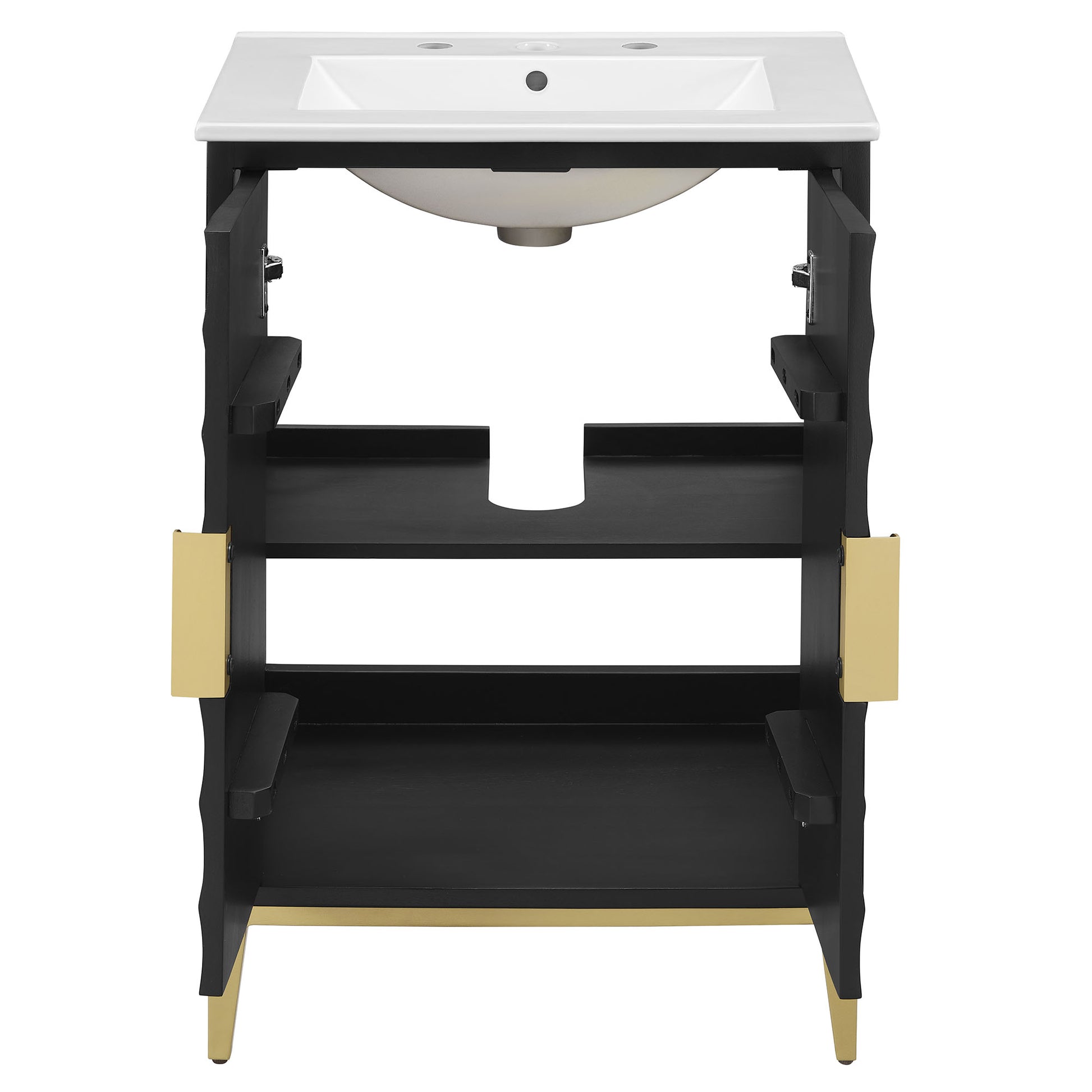 Beau 24" Wood Bathroom Vanity with Basin by Modway - Best Buy Furniture