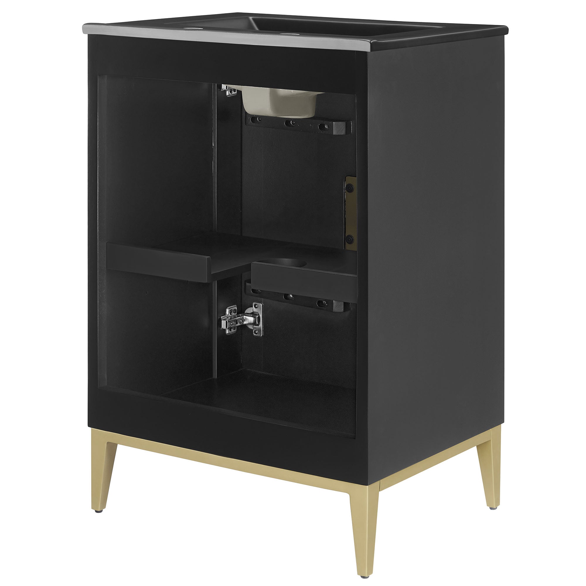 Beau 24" Wood Bathroom Vanity with Basin by Modway - Best Buy Furniture