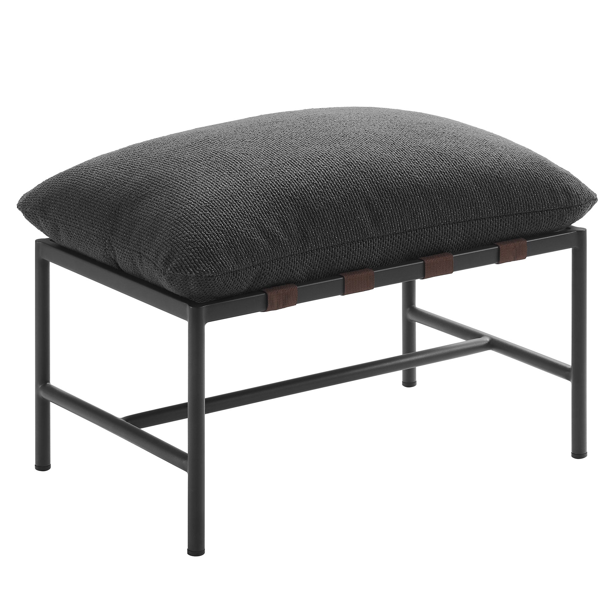 Raya Outdoor Patio Boucle Ottoman by Modway - Best Buy Furniture