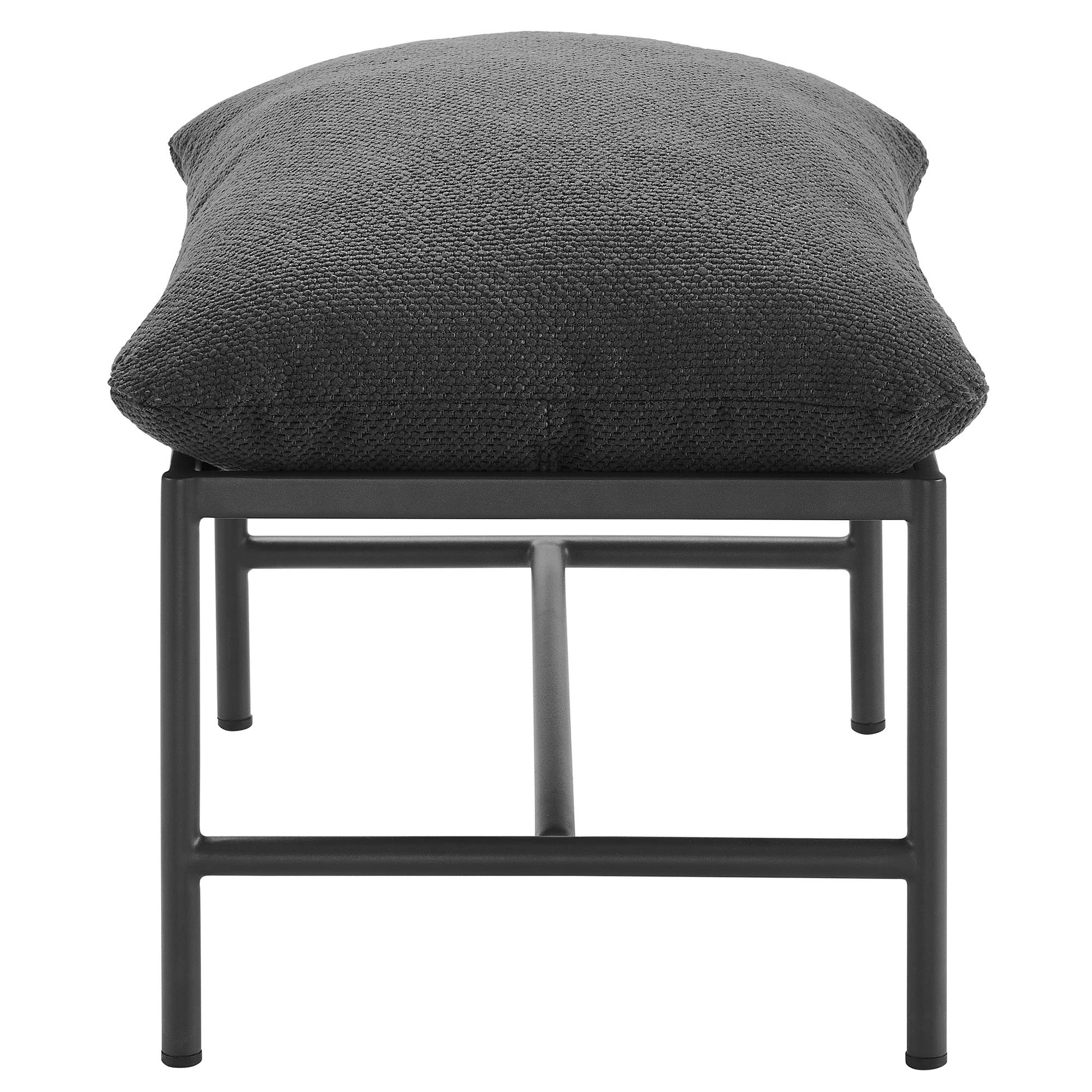 Raya Outdoor Patio Boucle Ottoman by Modway - Best Buy Furniture