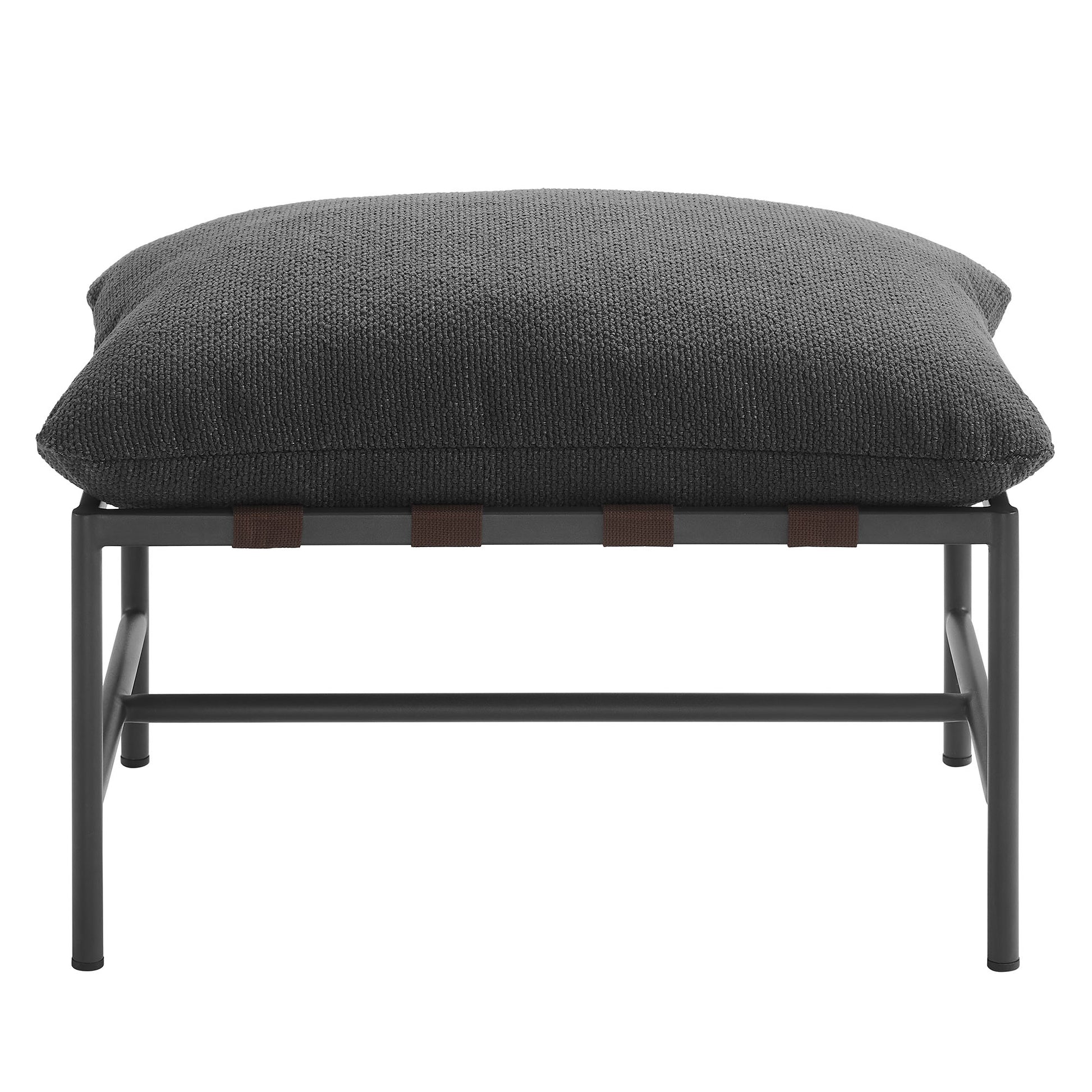 Raya Outdoor Patio Boucle Ottoman by Modway - Best Buy Furniture
