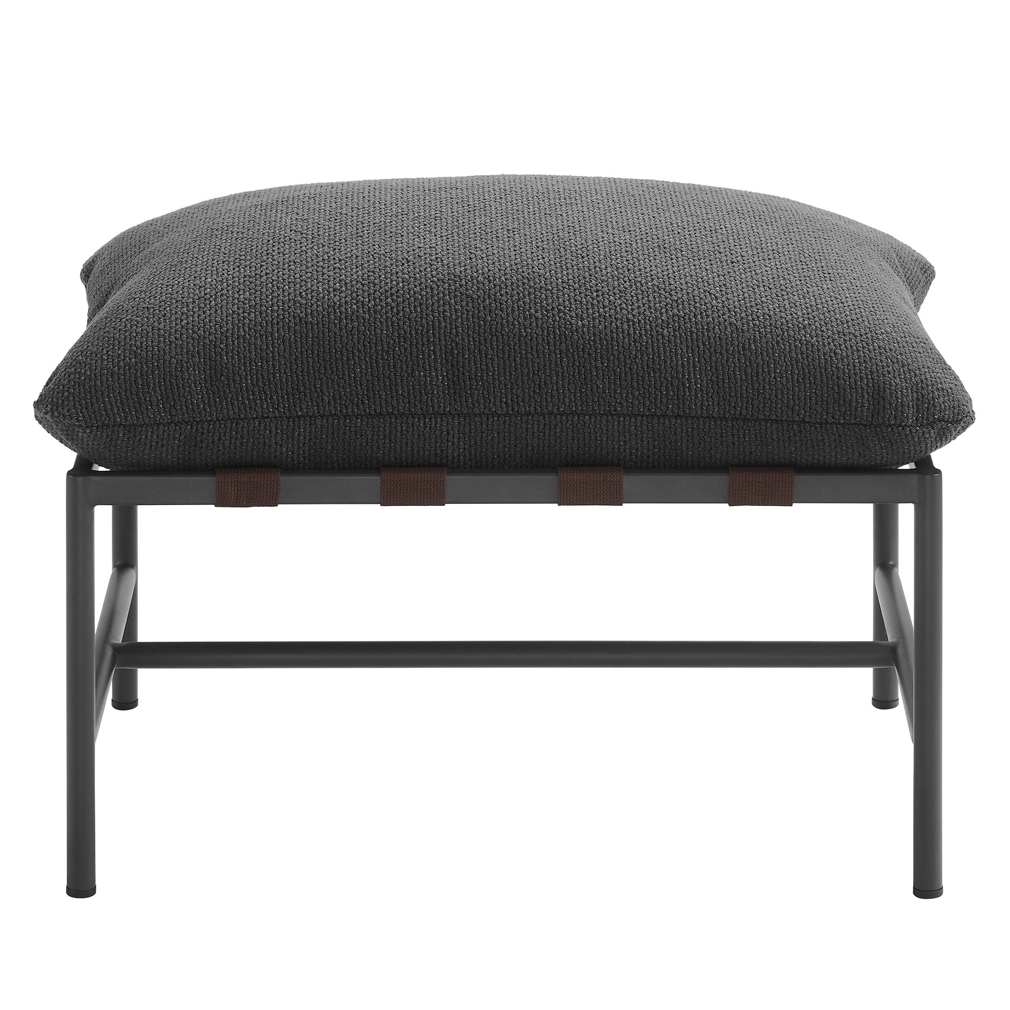 Raya Outdoor Patio Boucle Ottoman by Modway - Best Buy Furniture