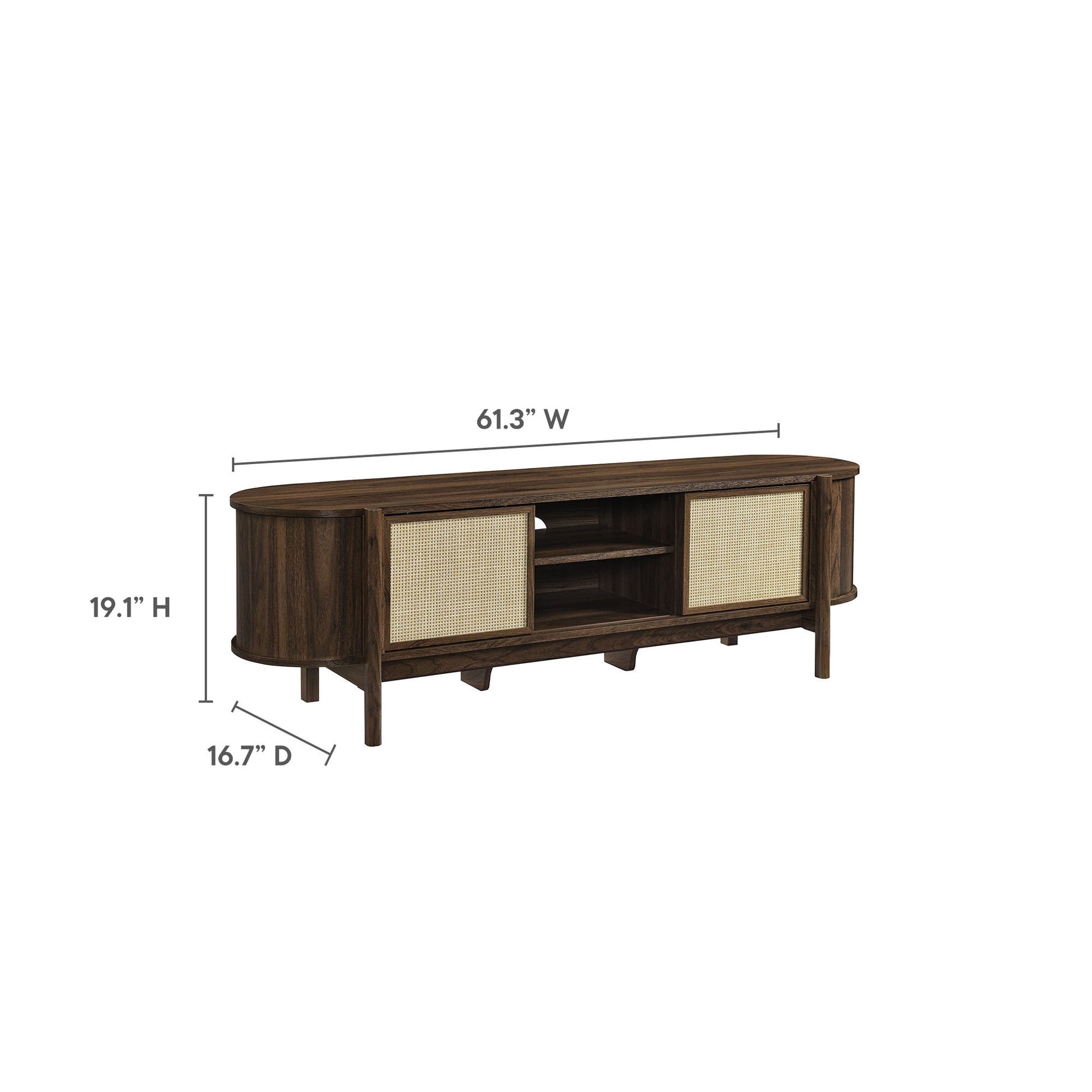 Reid 61" TV Stand by Modway - Best Buy Furniture