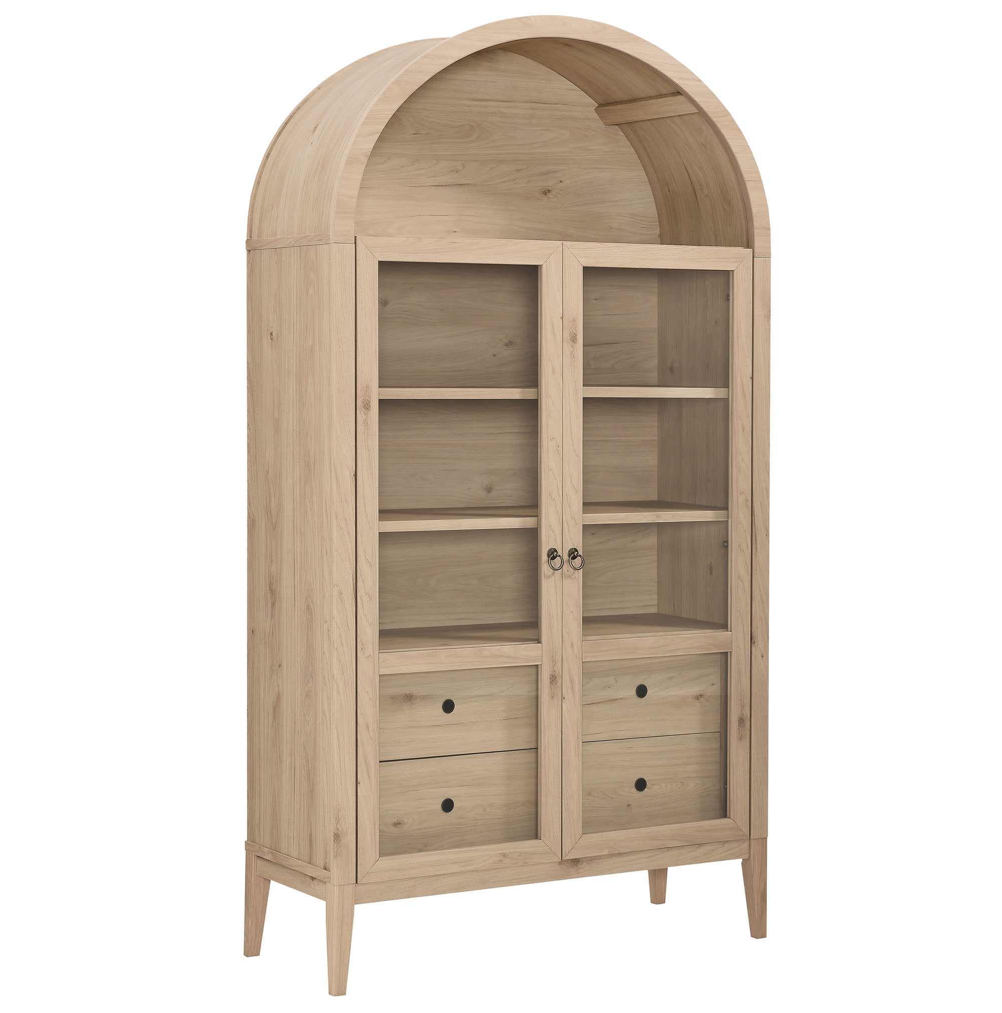 Nolan 74" Tall Wide Arched Storage Display Cabinet by Modway - Best Buy Furniture