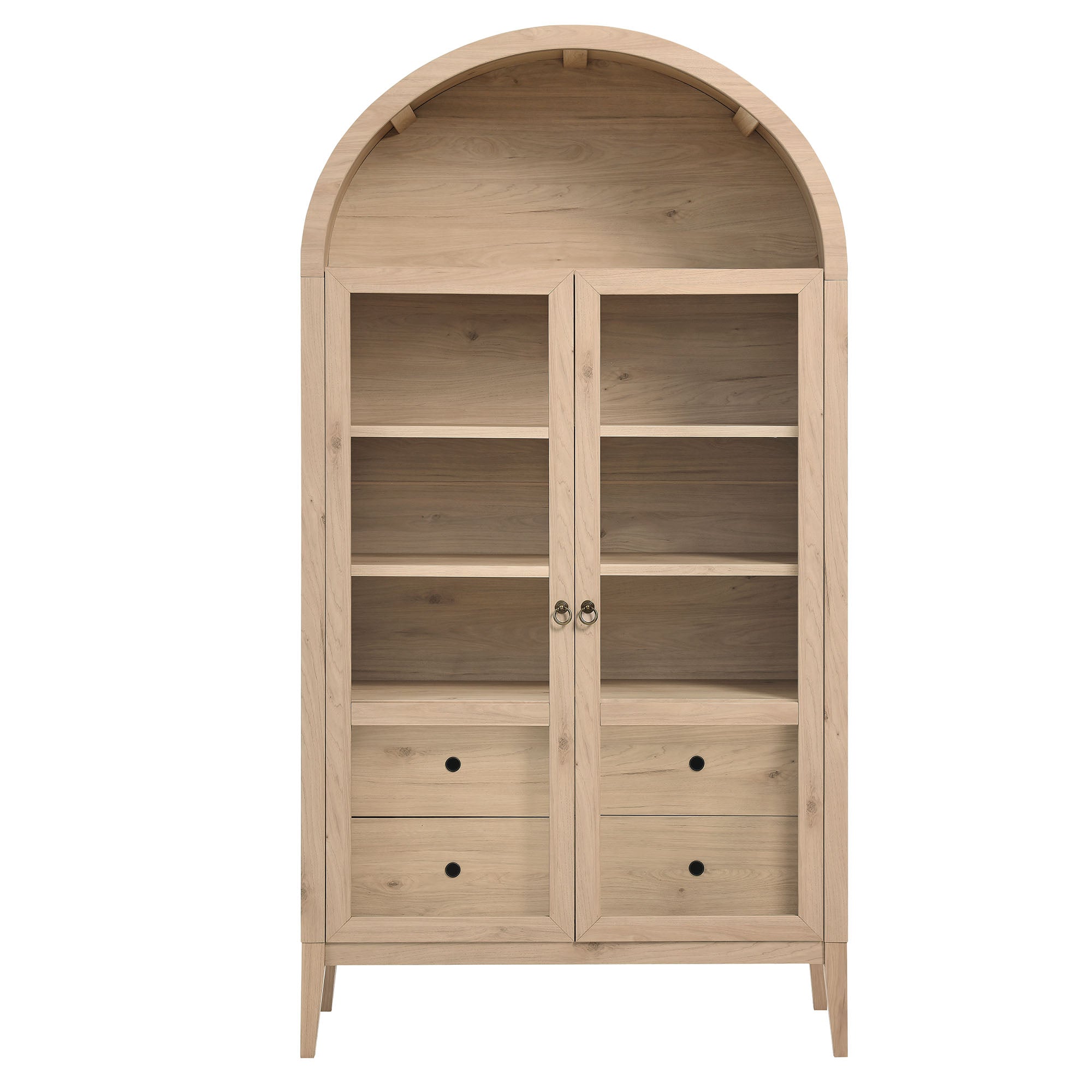 Nolan 74" Tall Wide Arched Storage Display Cabinet by Modway - Best Buy Furniture