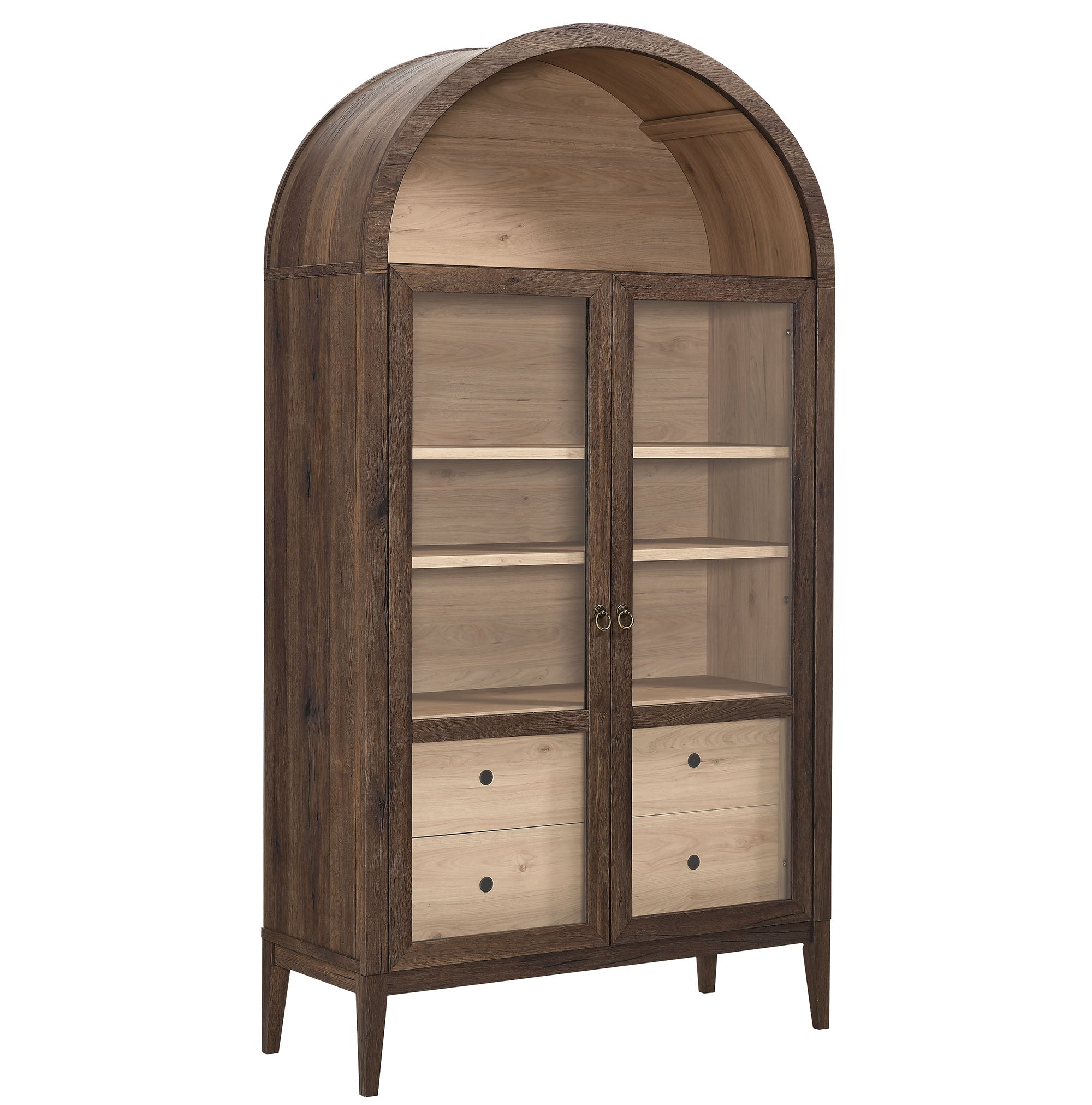 Nolan 74" Tall Wide Arched Storage Display Cabinet by Modway - Best Buy Furniture