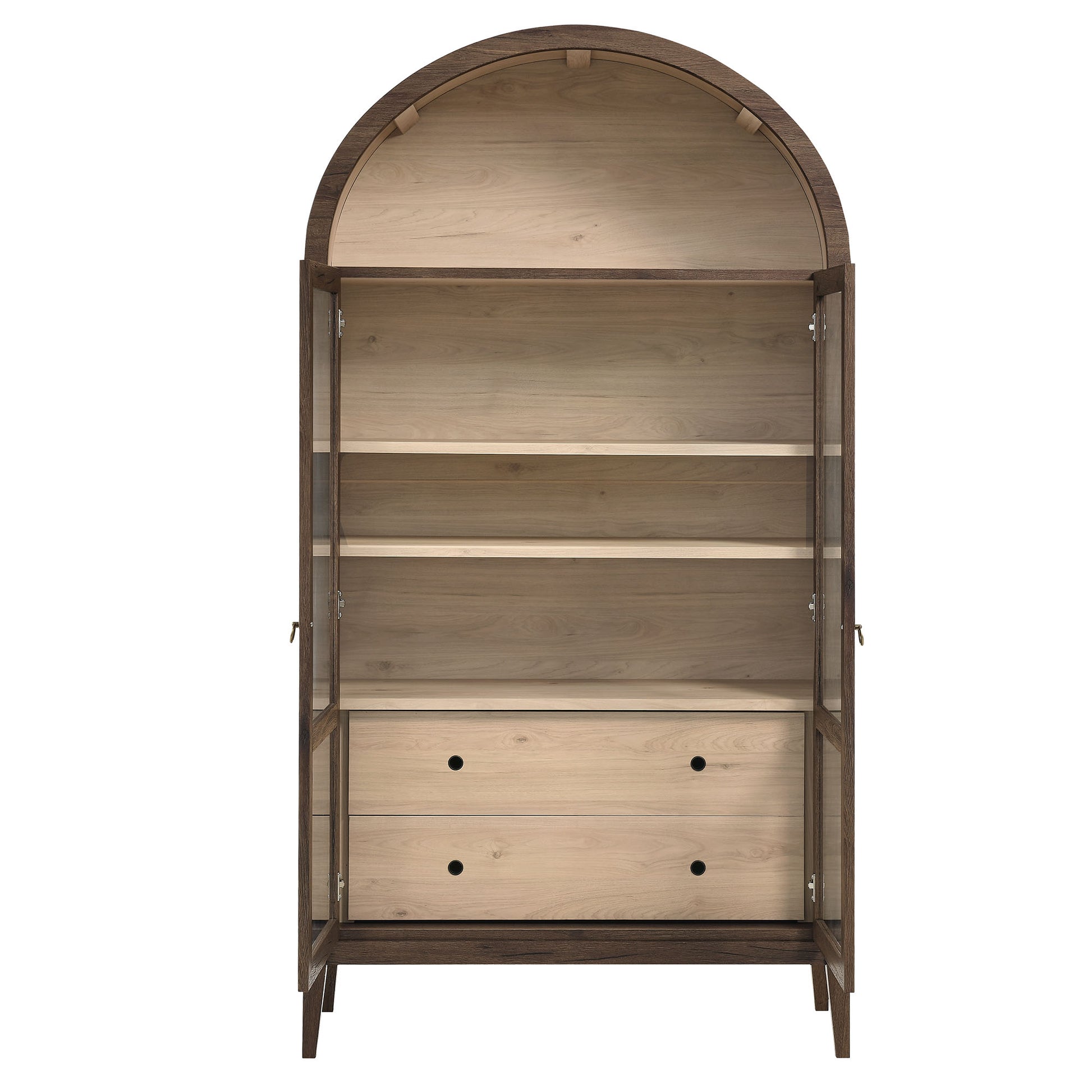Nolan 74" Tall Wide Arched Storage Display Cabinet by Modway - Best Buy Furniture