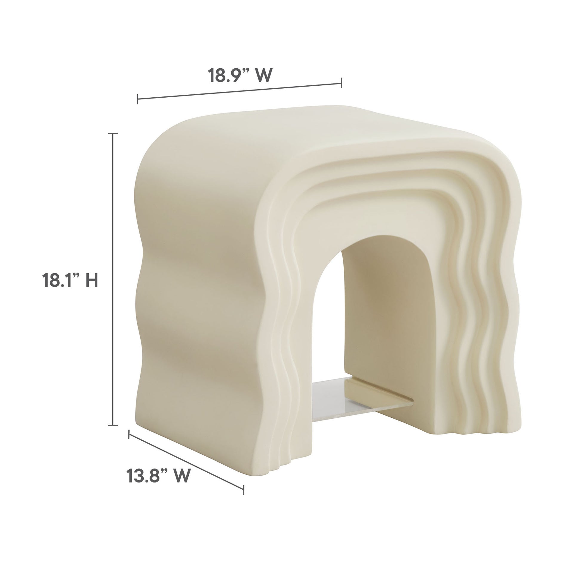 Jorin Squiggle Side Table by Modway - Best Buy Furniture