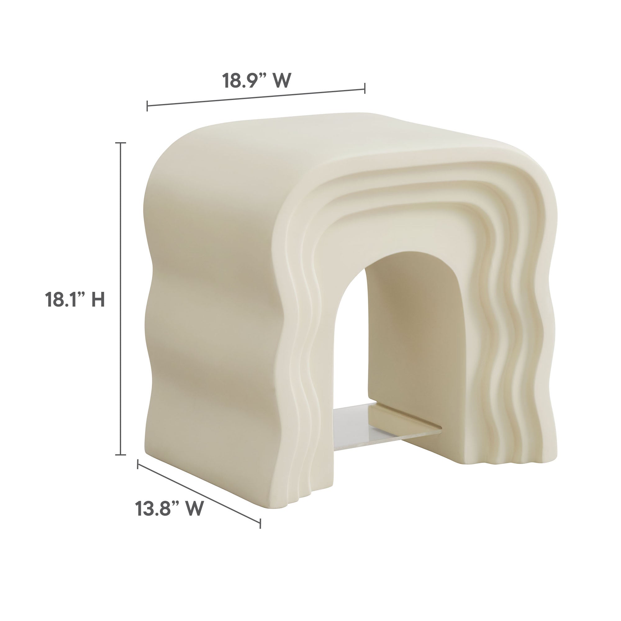 Jorin Squiggle Side Table by Modway - Best Buy Furniture