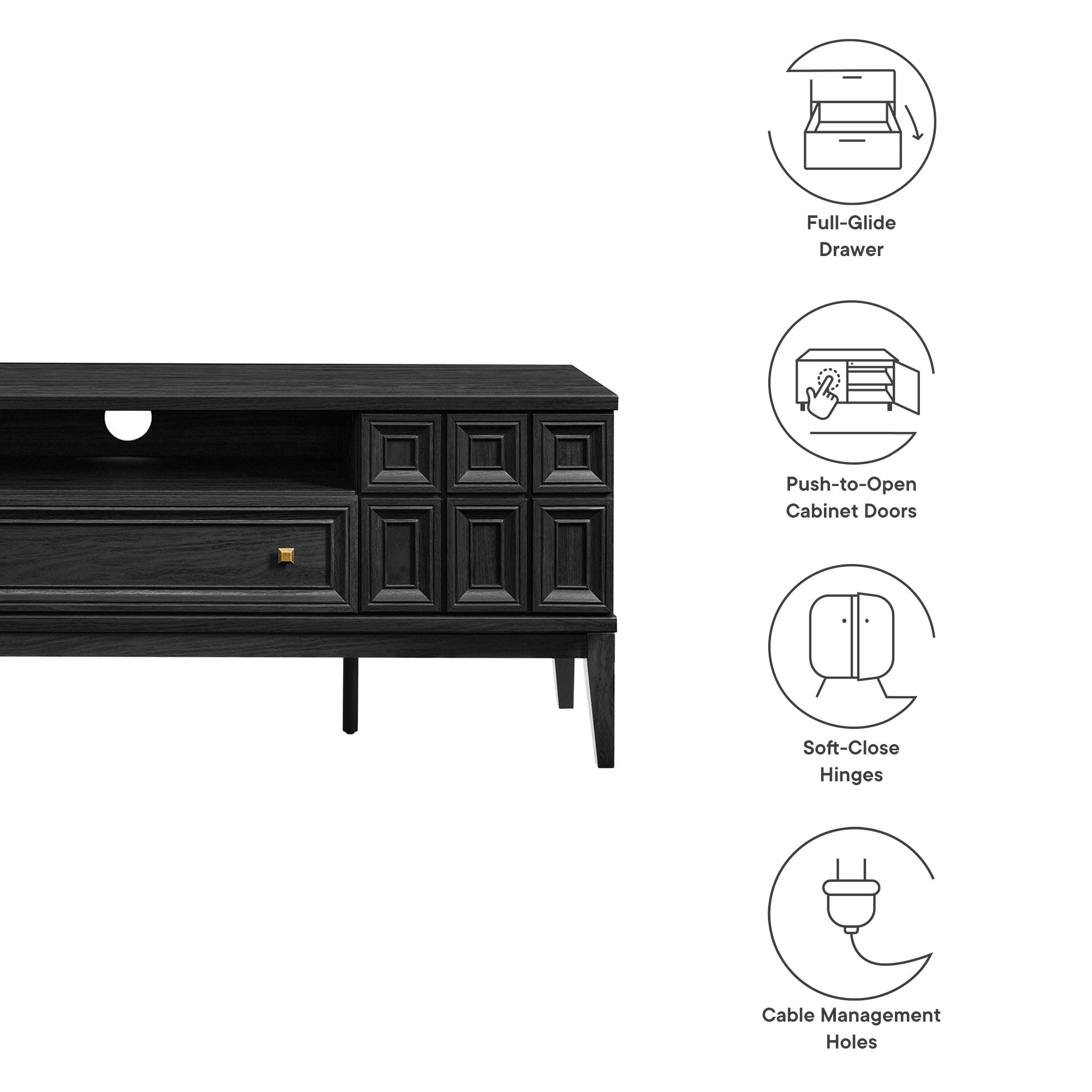 Samos 59" TV Stand by Modway - Best Buy Furniture