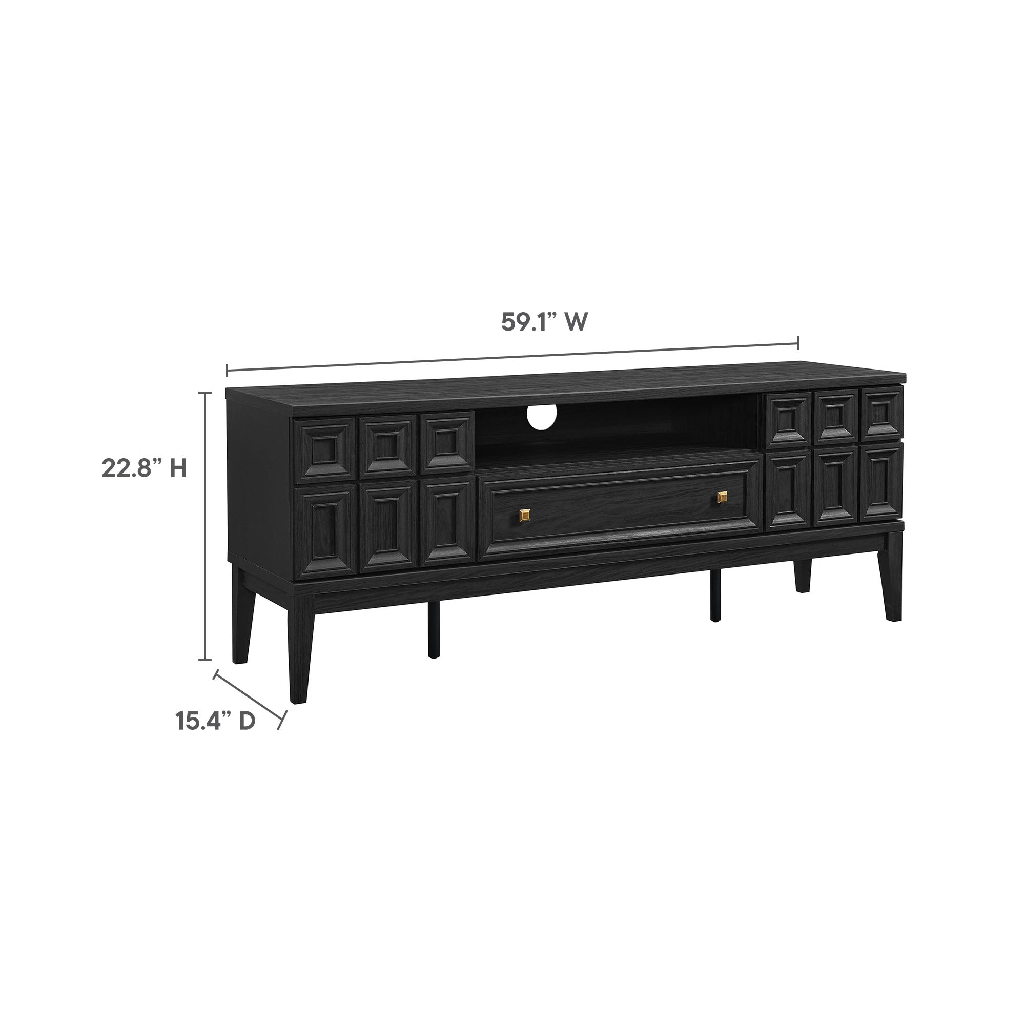Samos 59" TV Stand by Modway - Best Buy Furniture