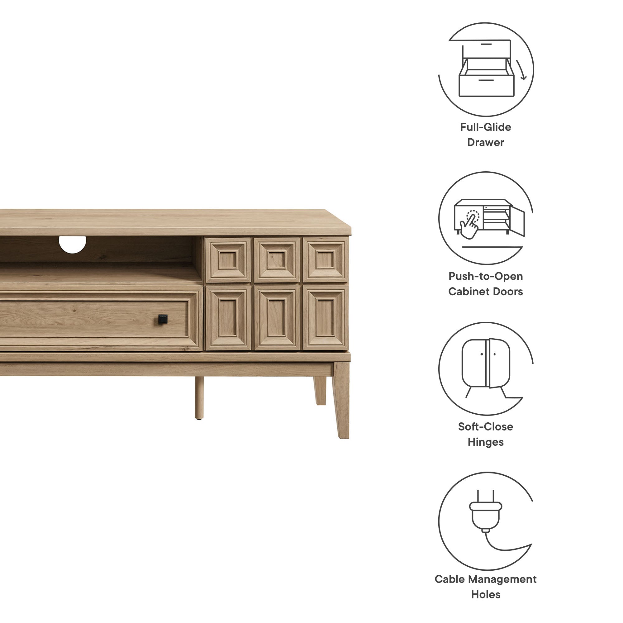 Samos 59" TV Stand by Modway - Best Buy Furniture