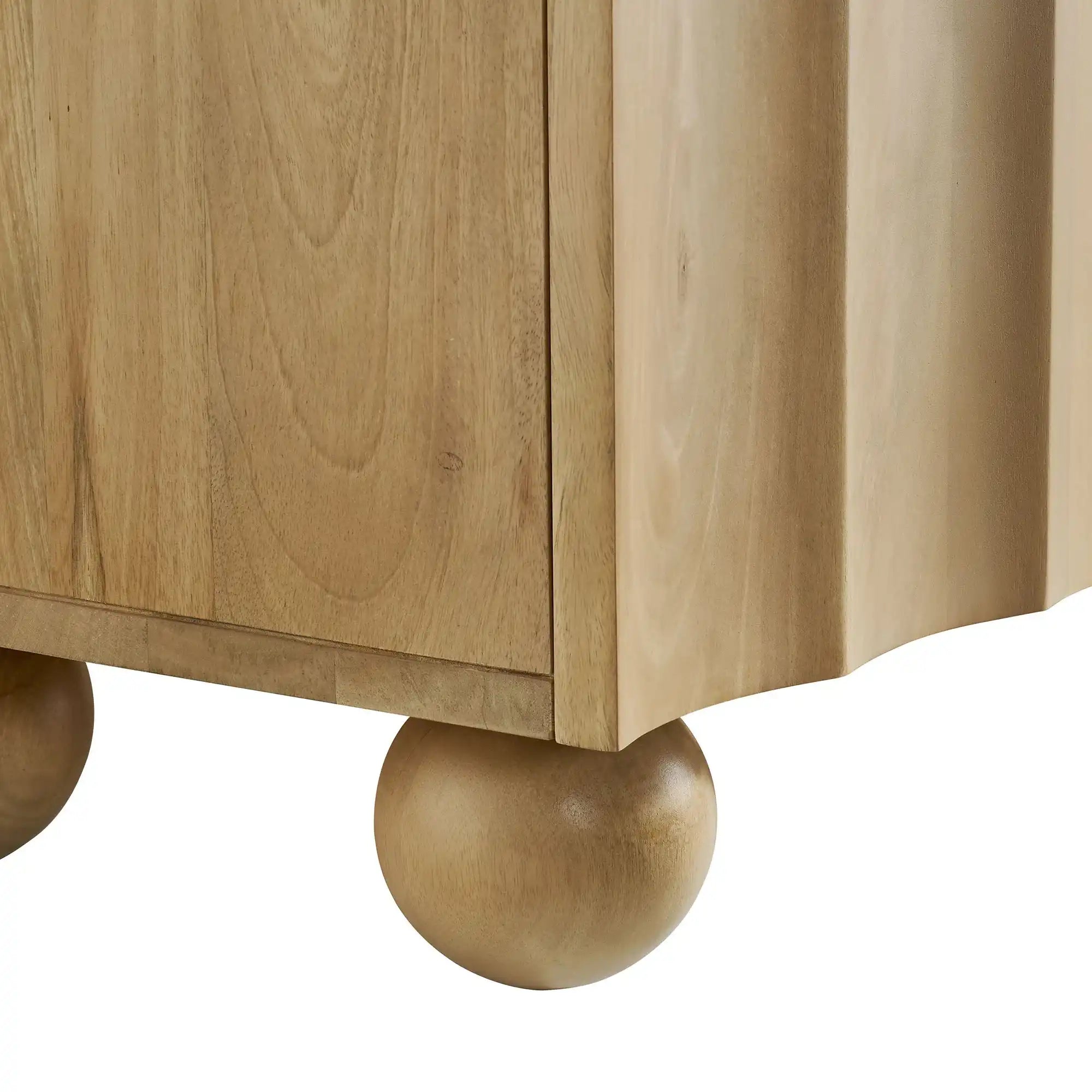Sorren Scalloped 71" Wood TV Stand - Best Buy Furniture
