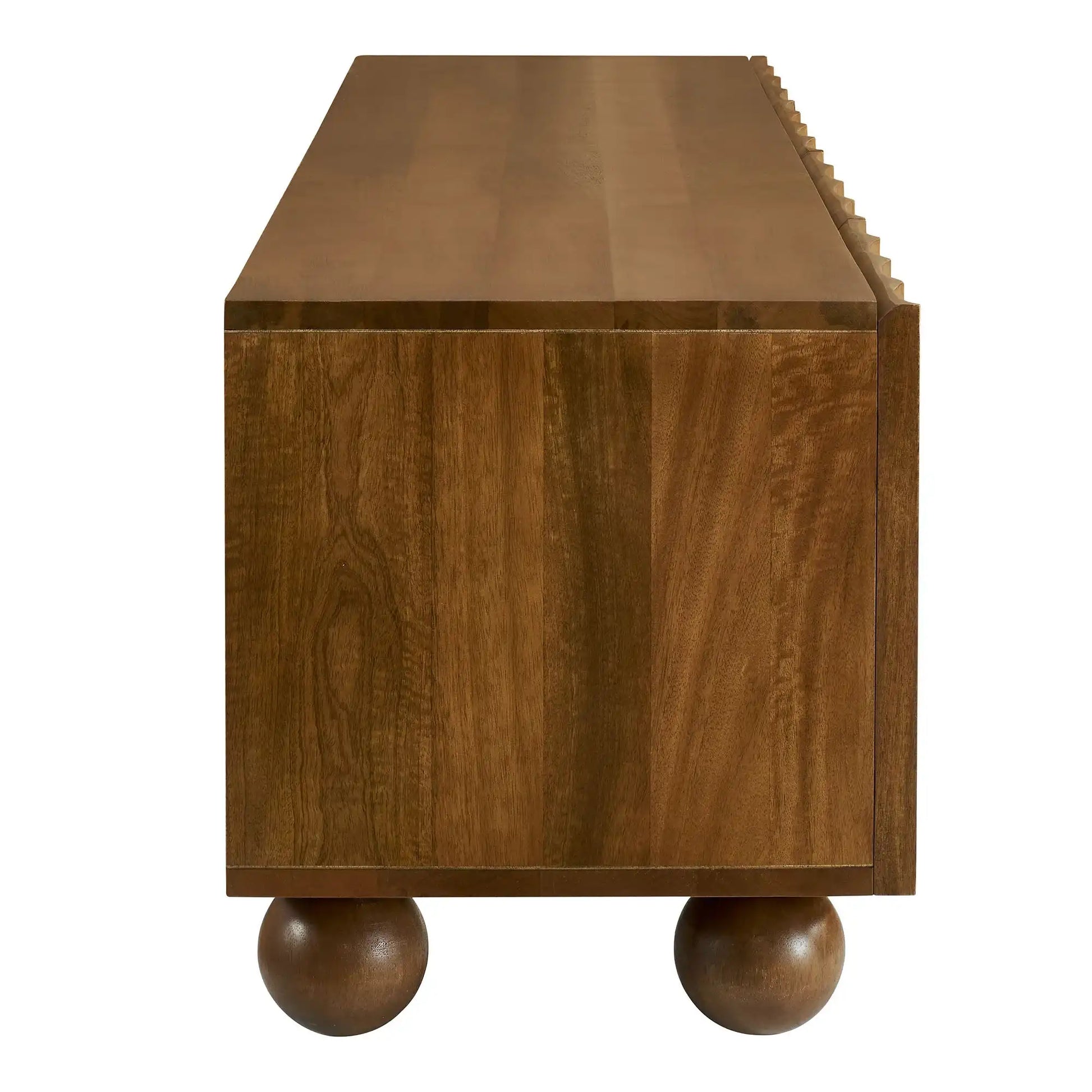 Sorren Scalloped 71" Wood TV Stand - Best Buy Furniture