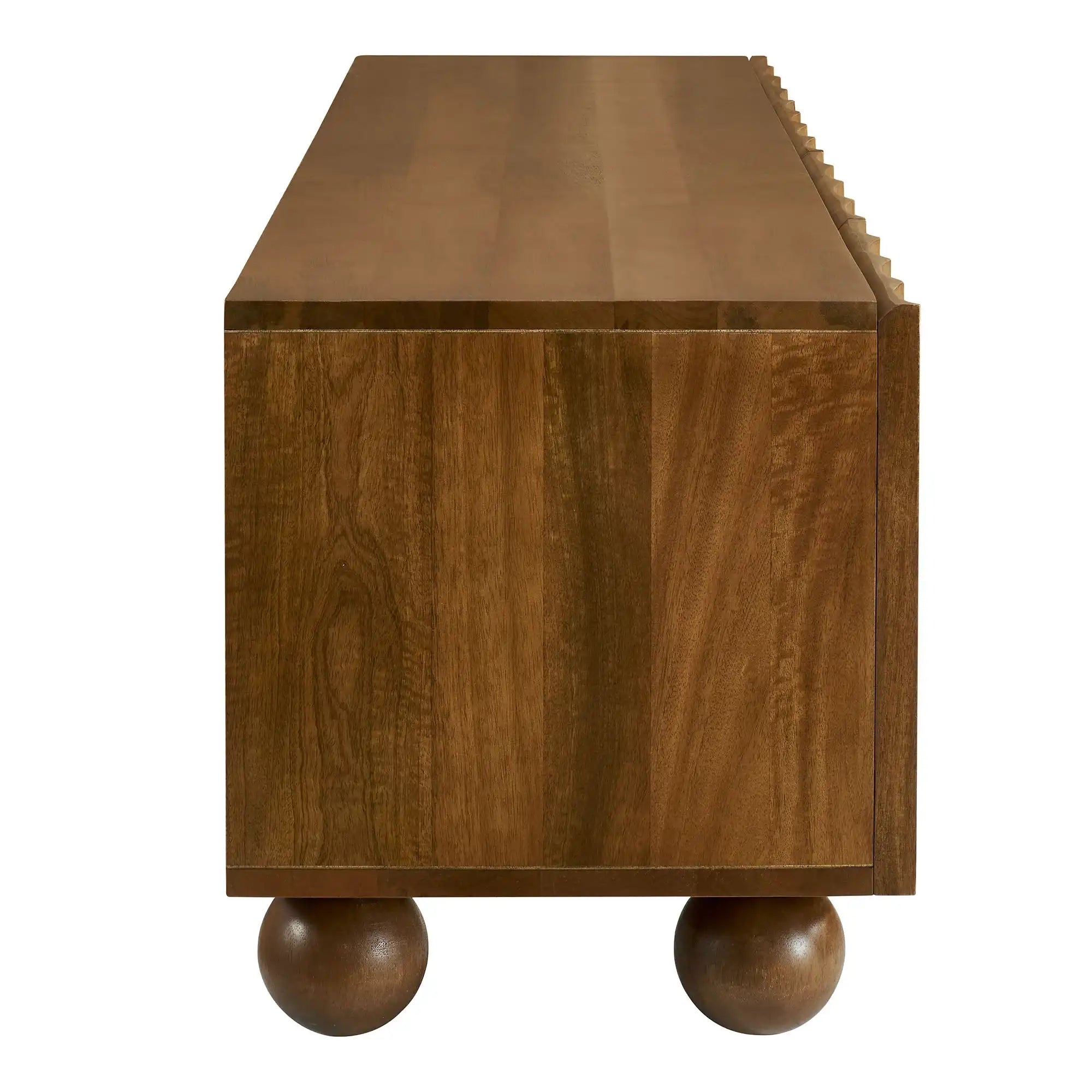 Sorren Scalloped 71" Wood TV Stand - Best Buy Furniture