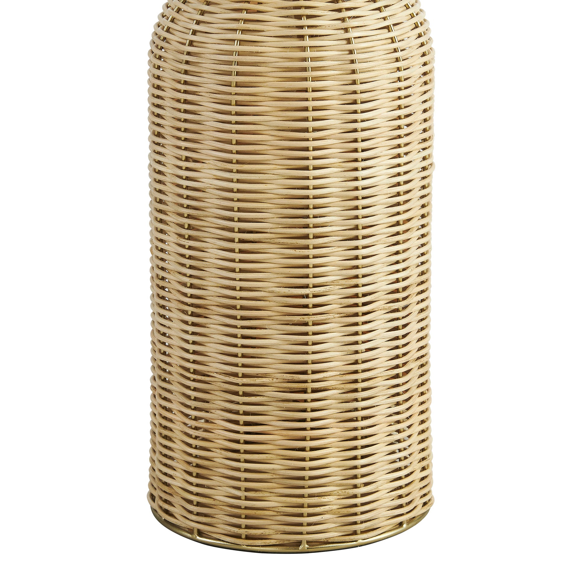 Santo Rattan Table Lamp With Dome Shade by Modway - Best Buy Furniture