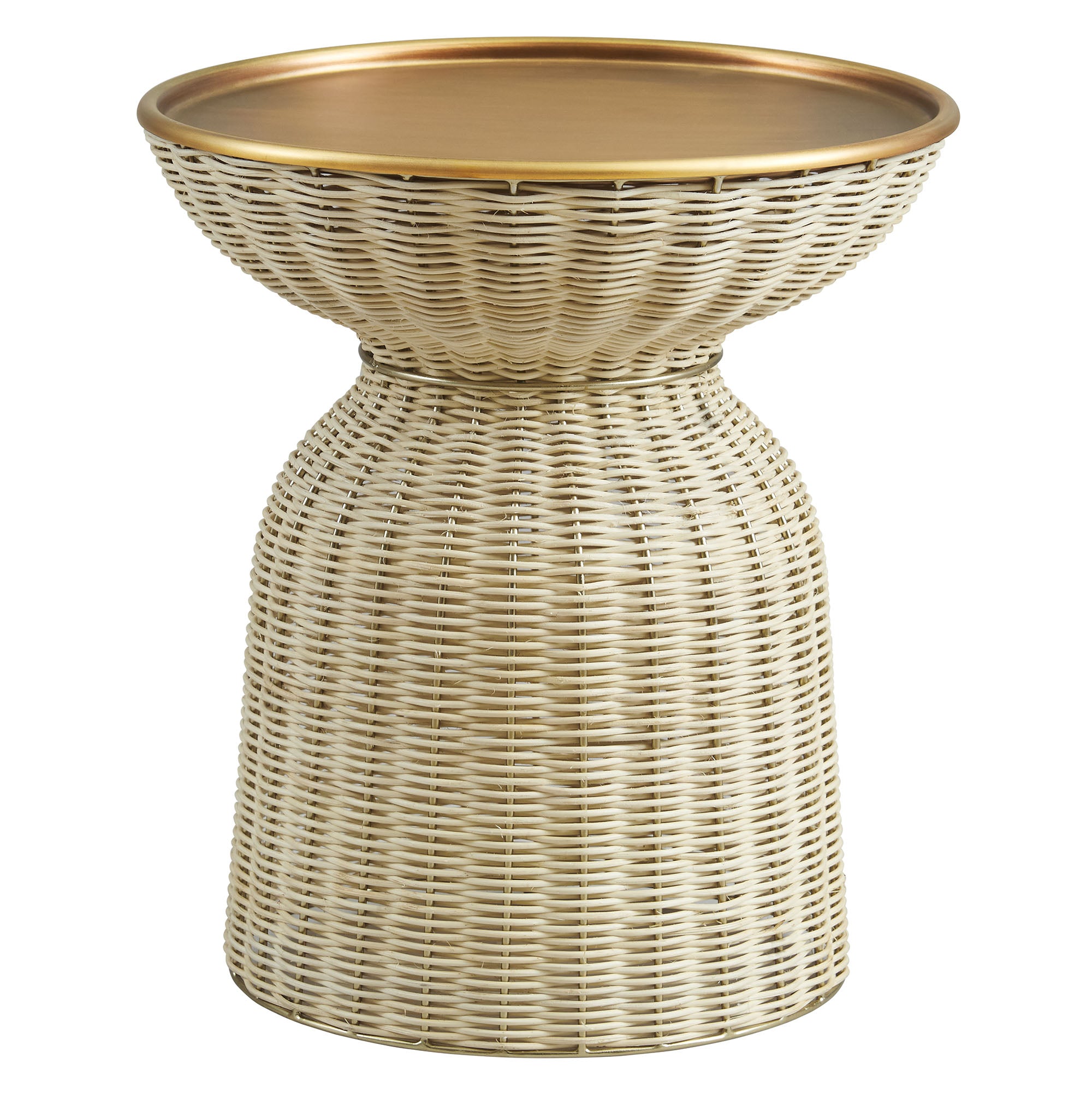 Lazaro Round Rattan Side Table by Modway - Best Buy Furniture