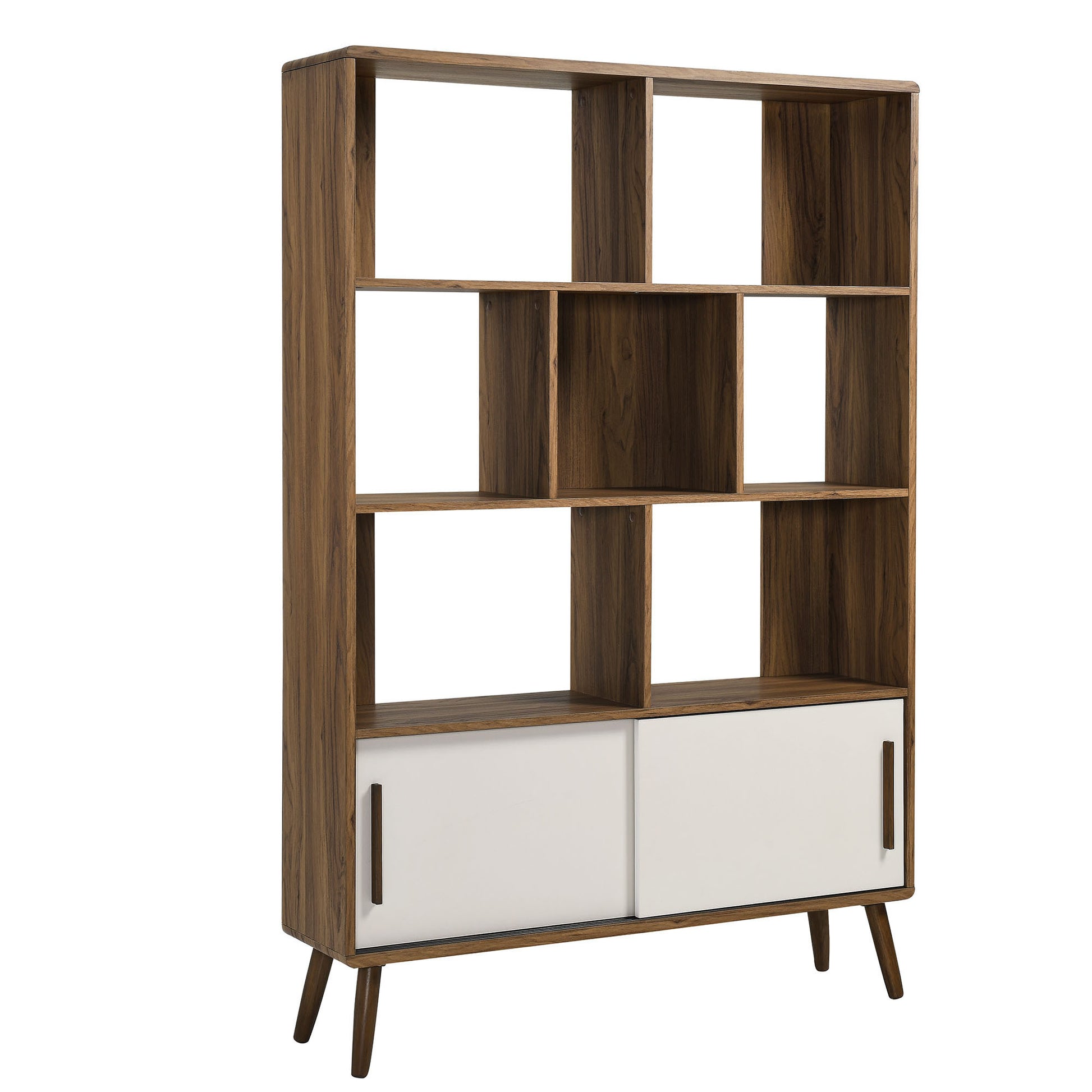 Transmit 45" Bookcase with Sliding Doors by Modway - Best Buy Furniture
