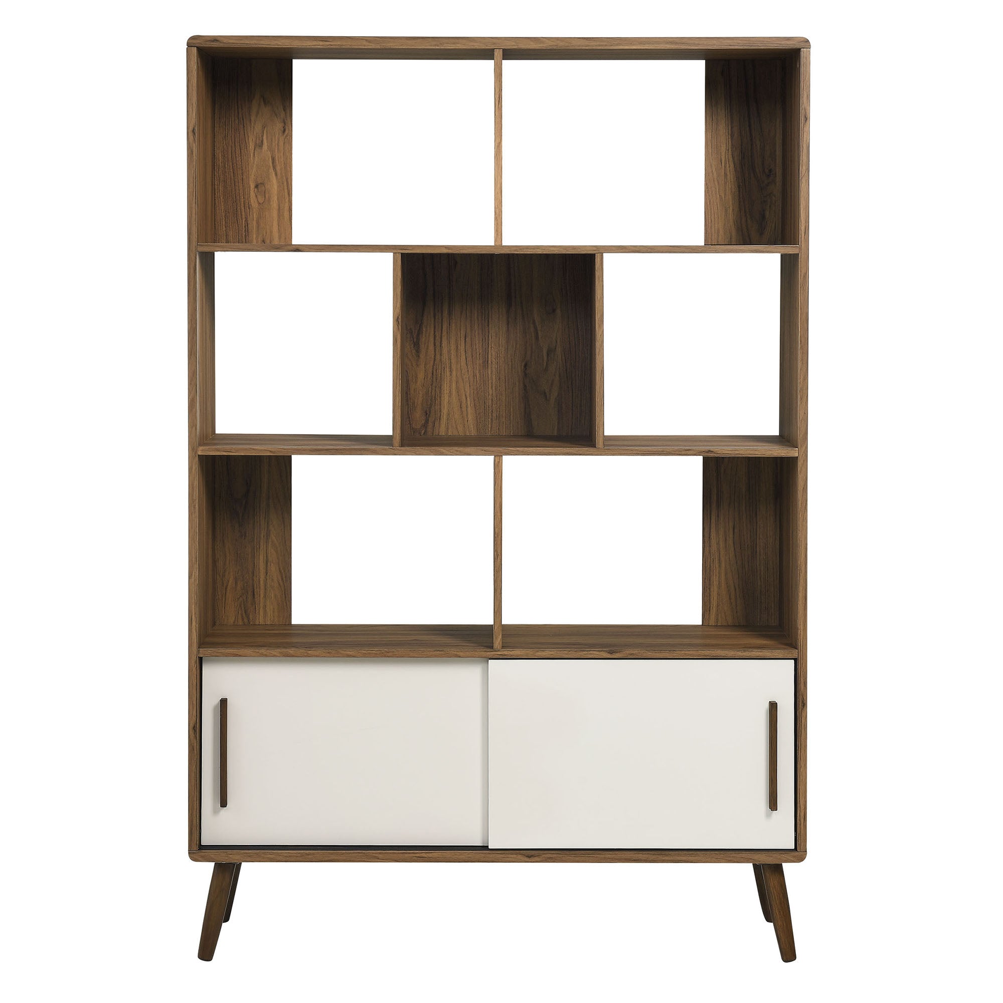 Transmit 45" Bookcase with Sliding Doors by Modway - Best Buy Furniture