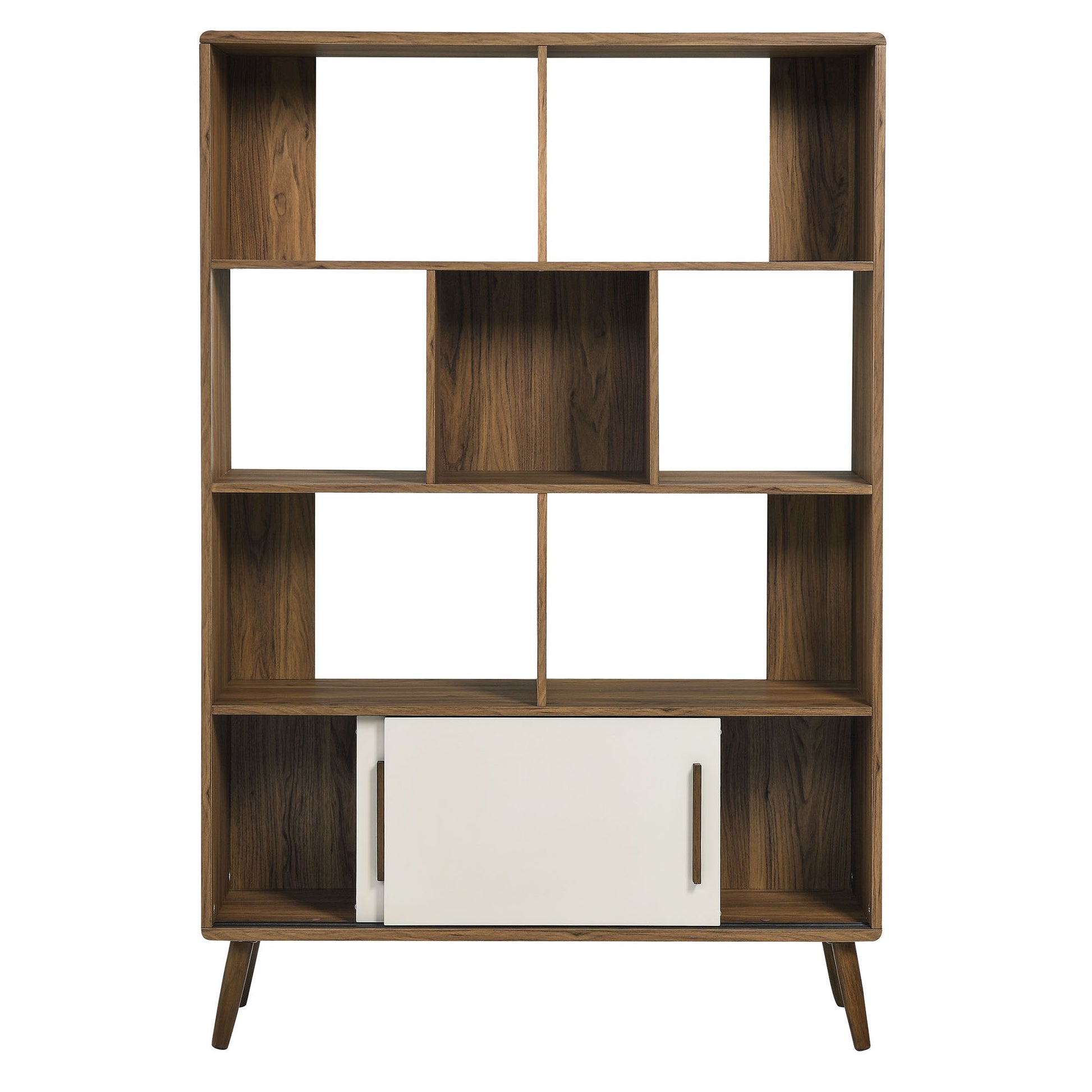 Transmit 45" Bookcase with Sliding Doors by Modway - Best Buy Furniture