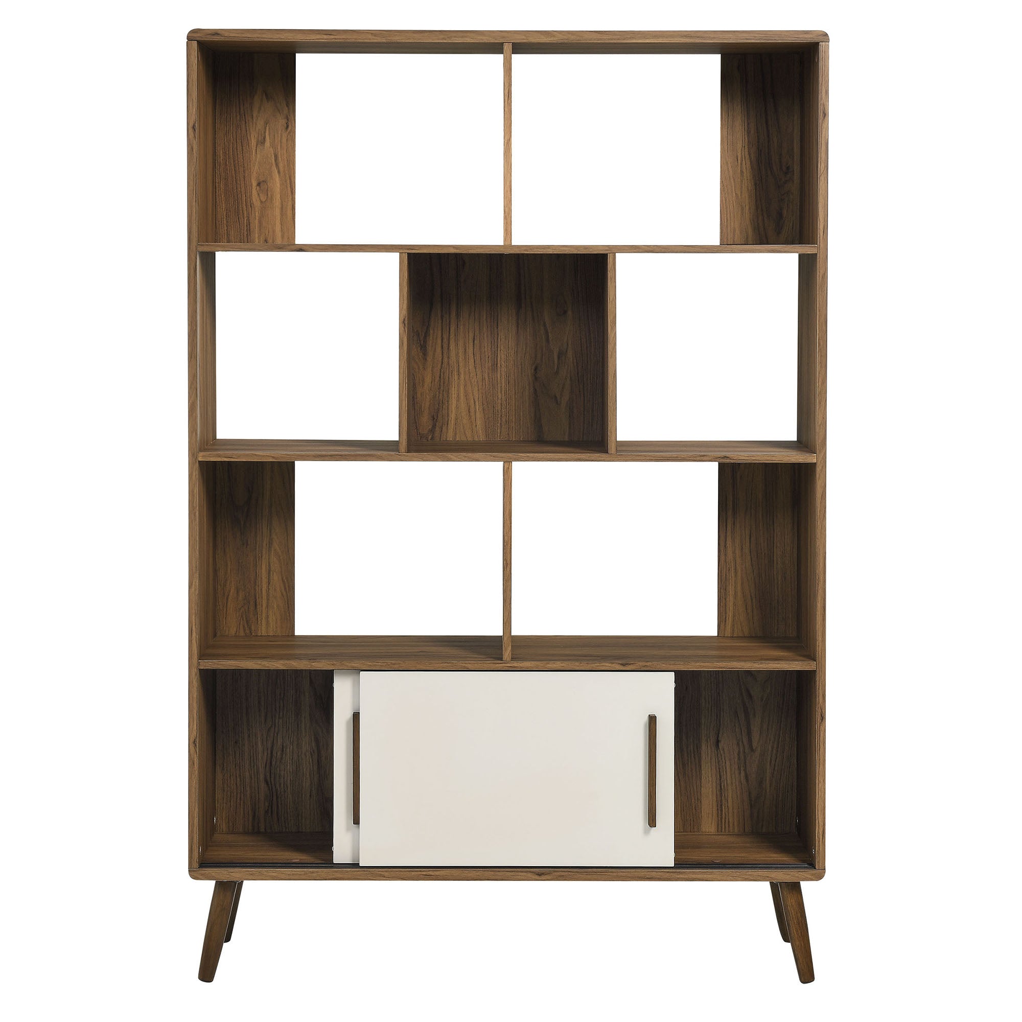 Transmit 45" Bookcase with Sliding Doors by Modway - Best Buy Furniture