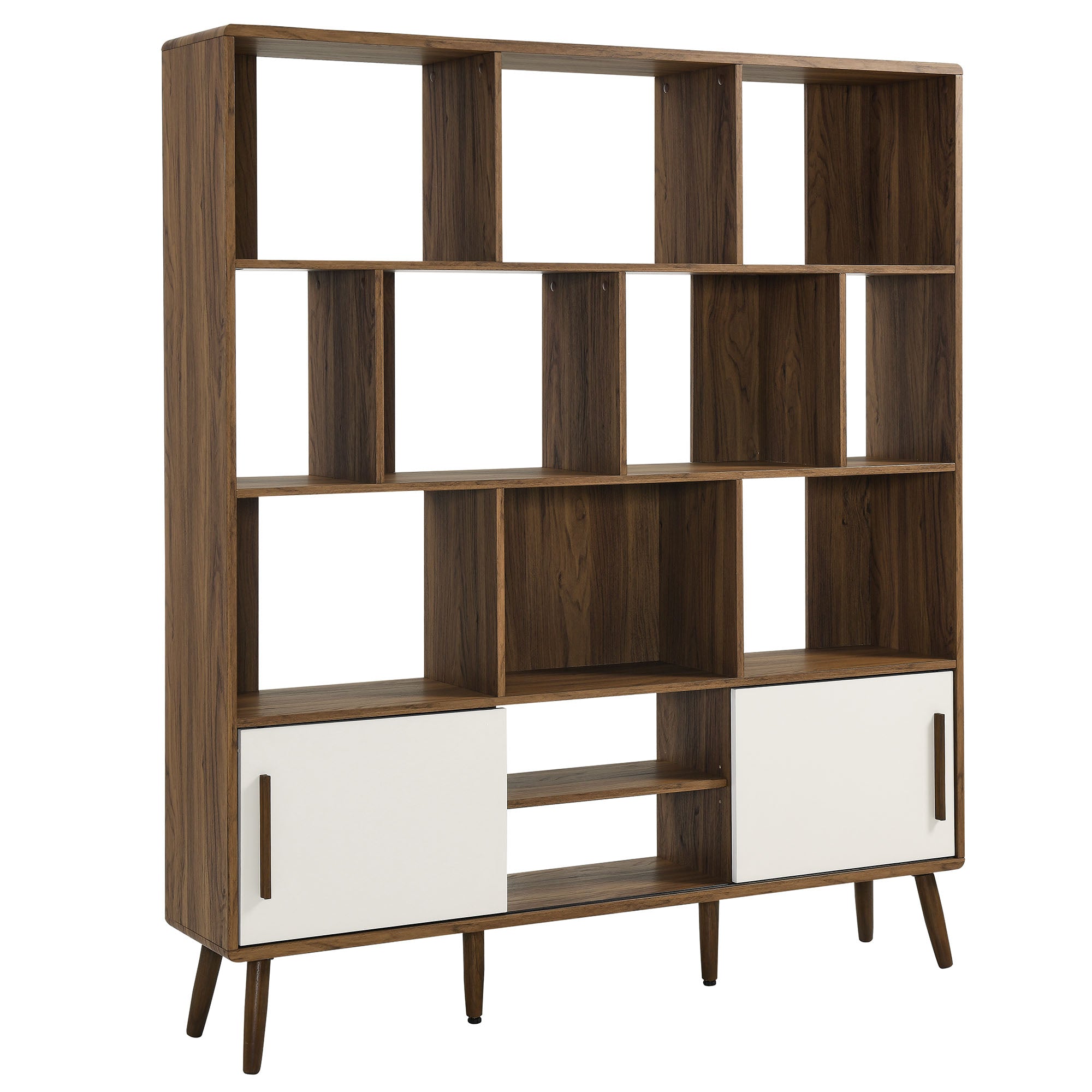 Transmit 59" Bookcase with Sliding Doors by Modway - Best Buy Furniture