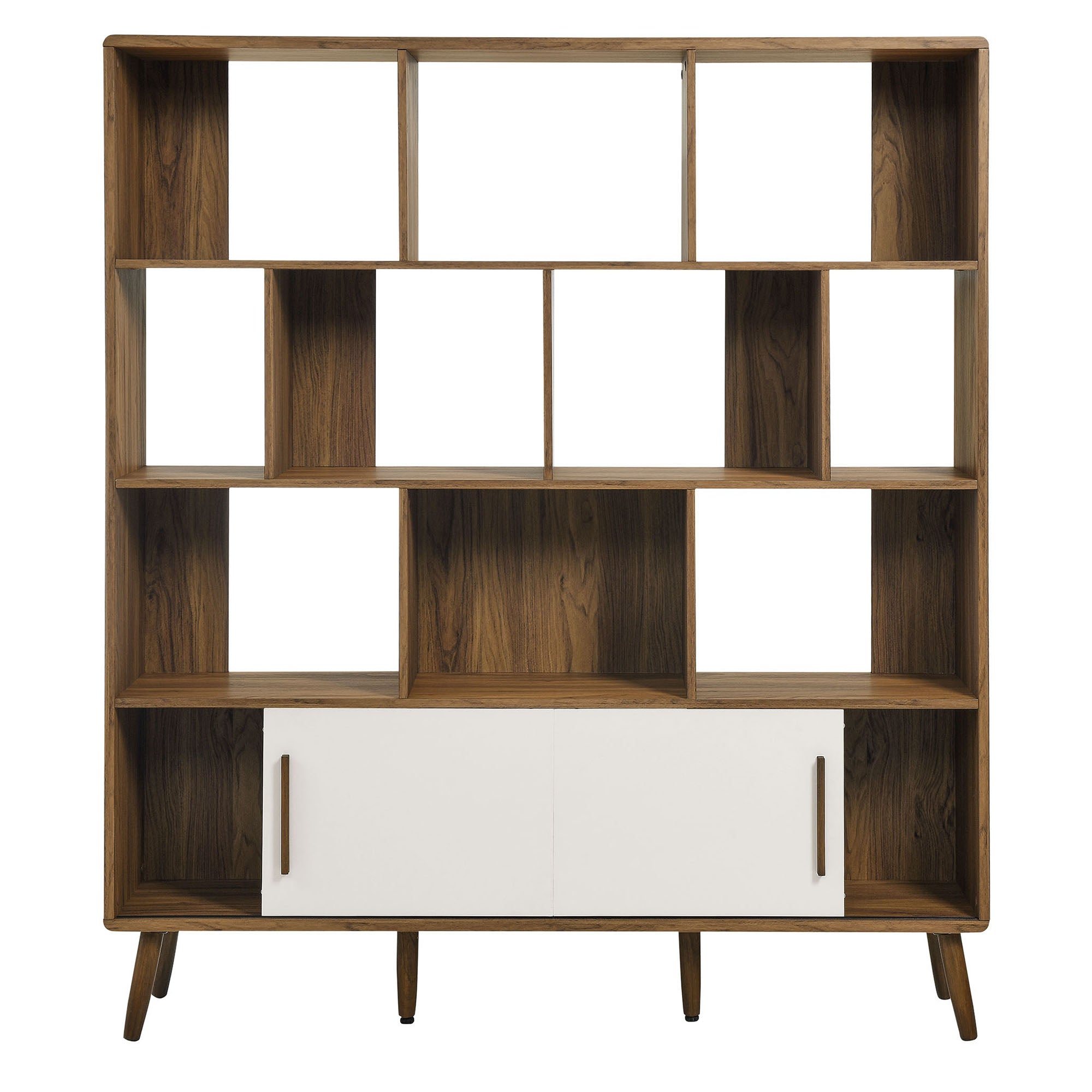 Transmit 59" Bookcase with Sliding Doors by Modway - Best Buy Furniture