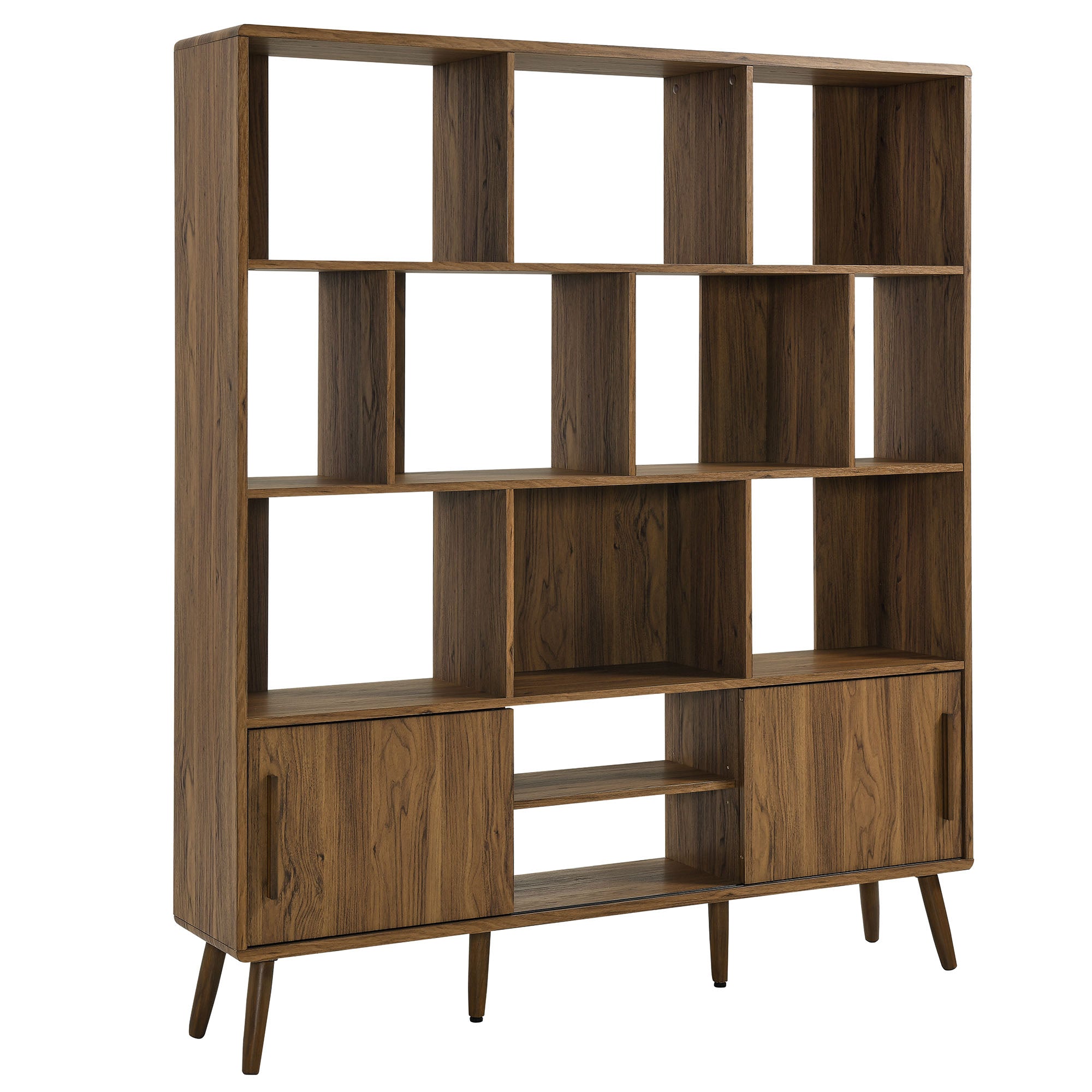 Transmit 59" Bookcase with Sliding Doors by Modway - Best Buy Furniture