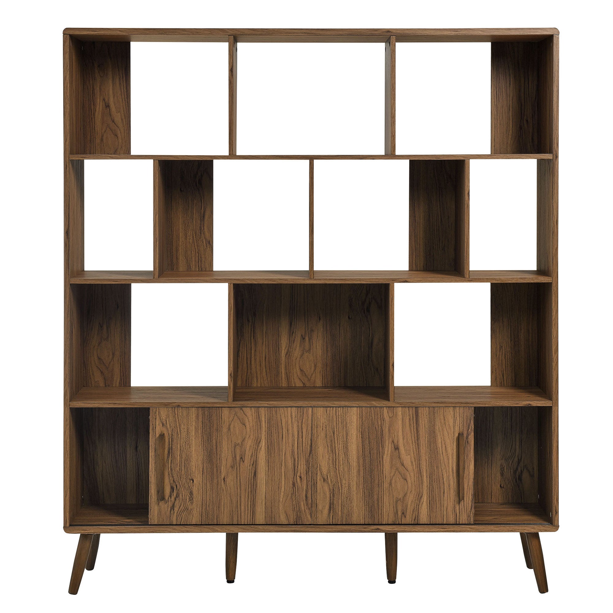 Transmit 59" Bookcase with Sliding Doors by Modway - Best Buy Furniture