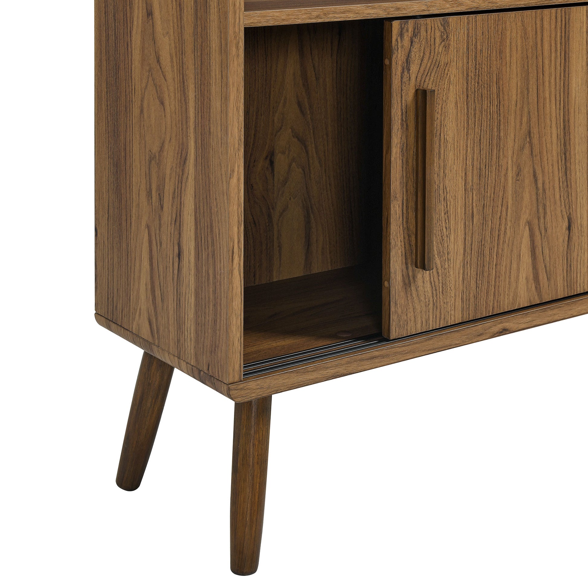 Transmit 59" Bookcase with Sliding Doors by Modway - Best Buy Furniture