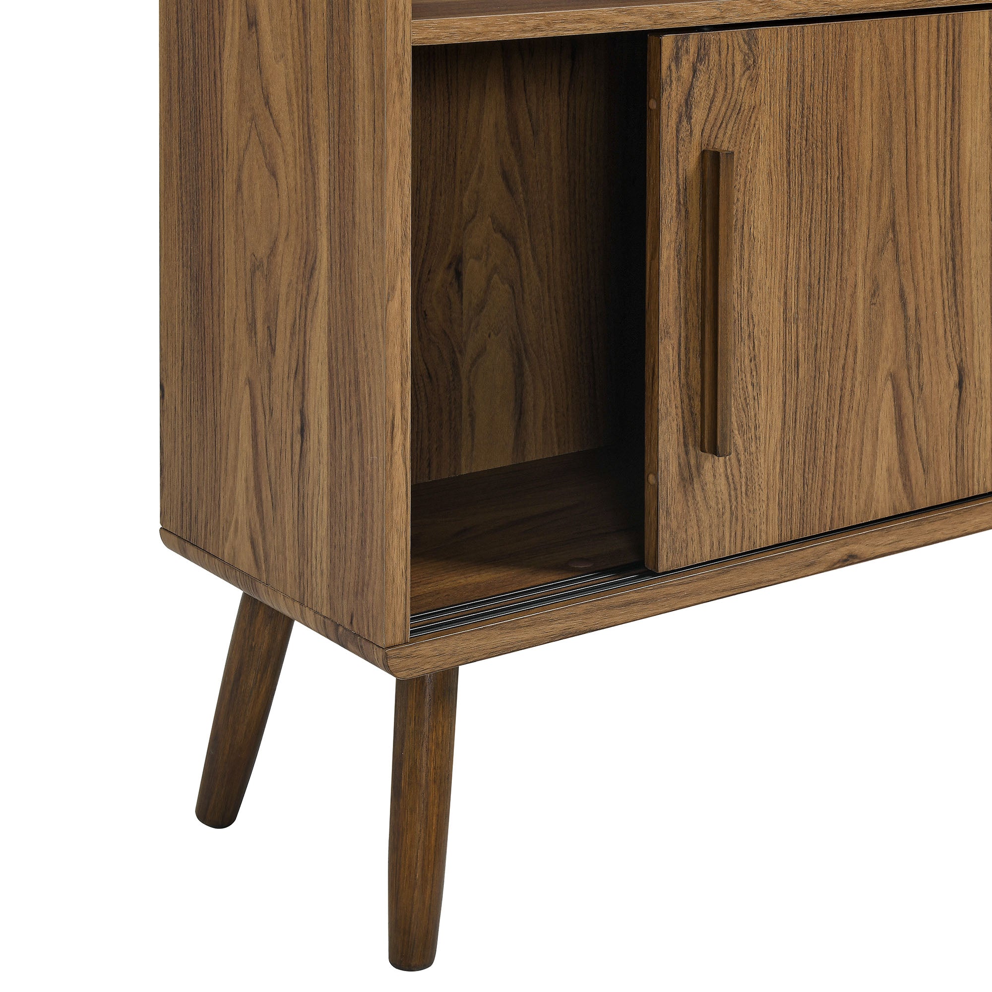 Transmit 59" Bookcase with Sliding Doors by Modway - Best Buy Furniture
