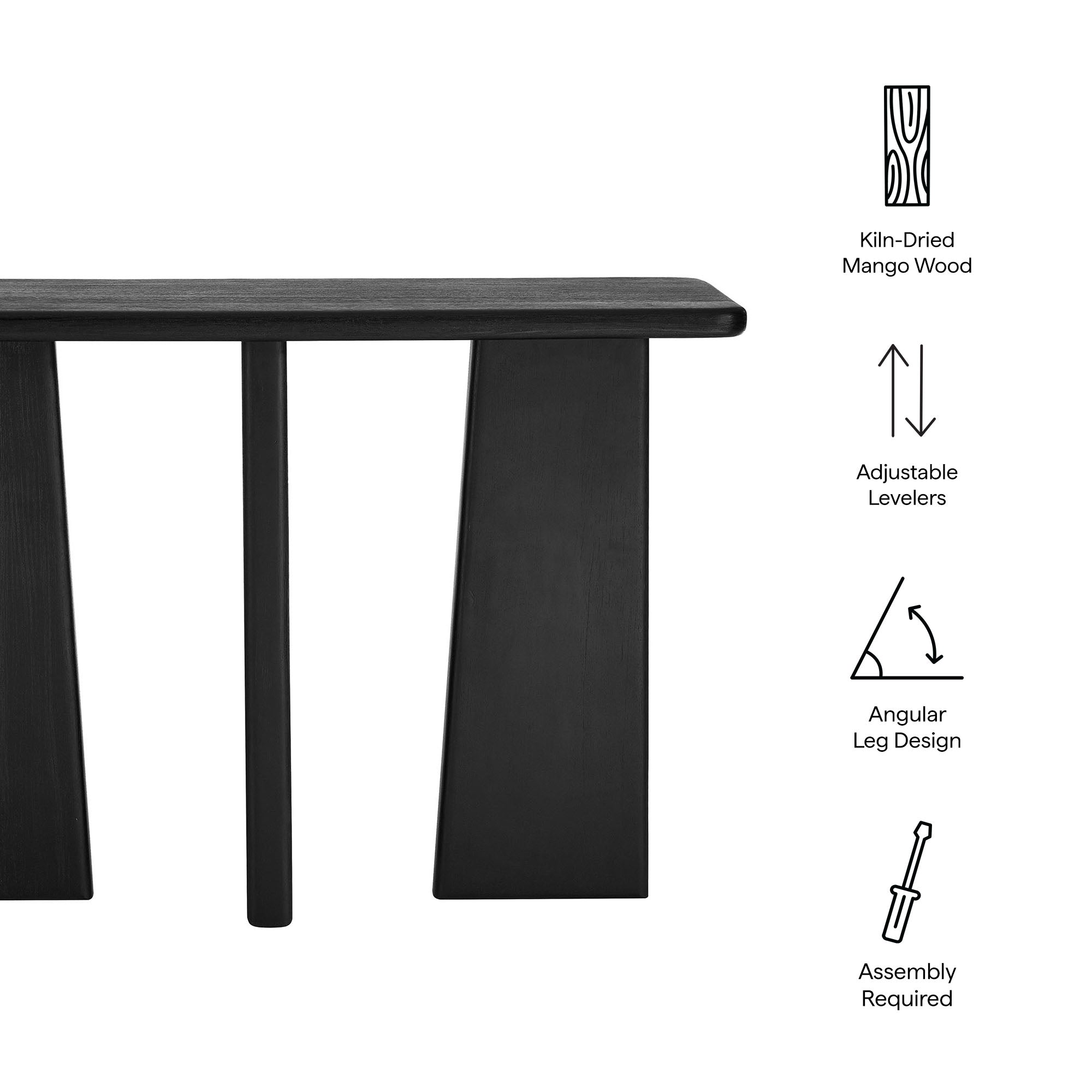 Porter 45" Wood Console Table by Modway - Best Buy Furniture